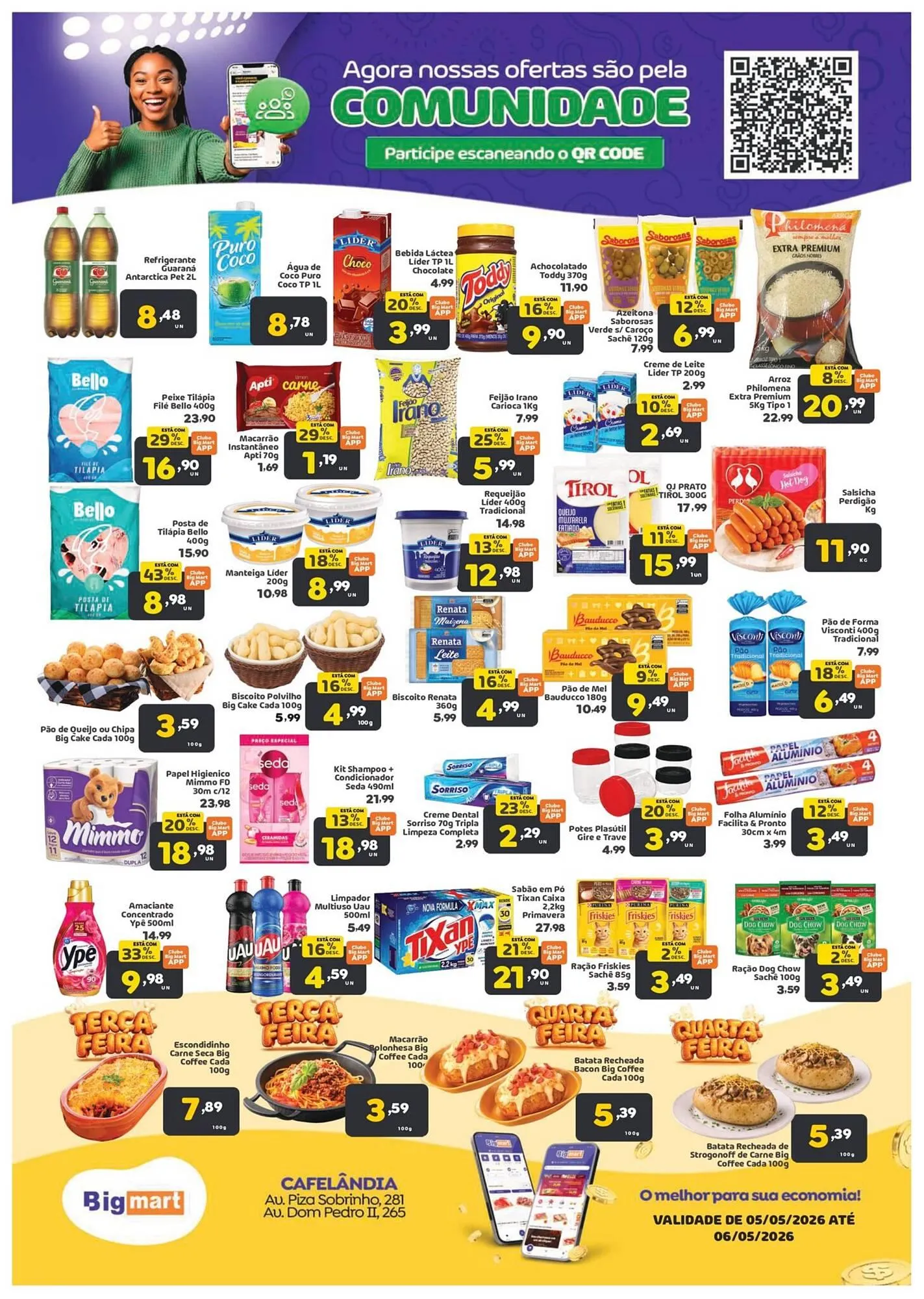 Encarte de Catálogo Bigmart 5 de maio até 6 de maio 2026 - Pagina 2