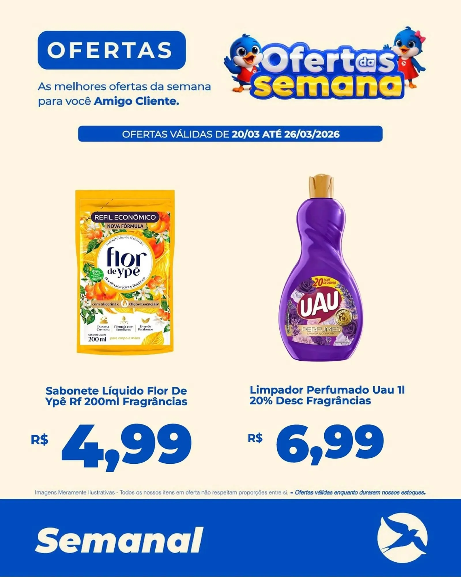 Encarte de Folheto Andorinha Hipermercado 20 de março até 26 de março 2026 - Pagina 1