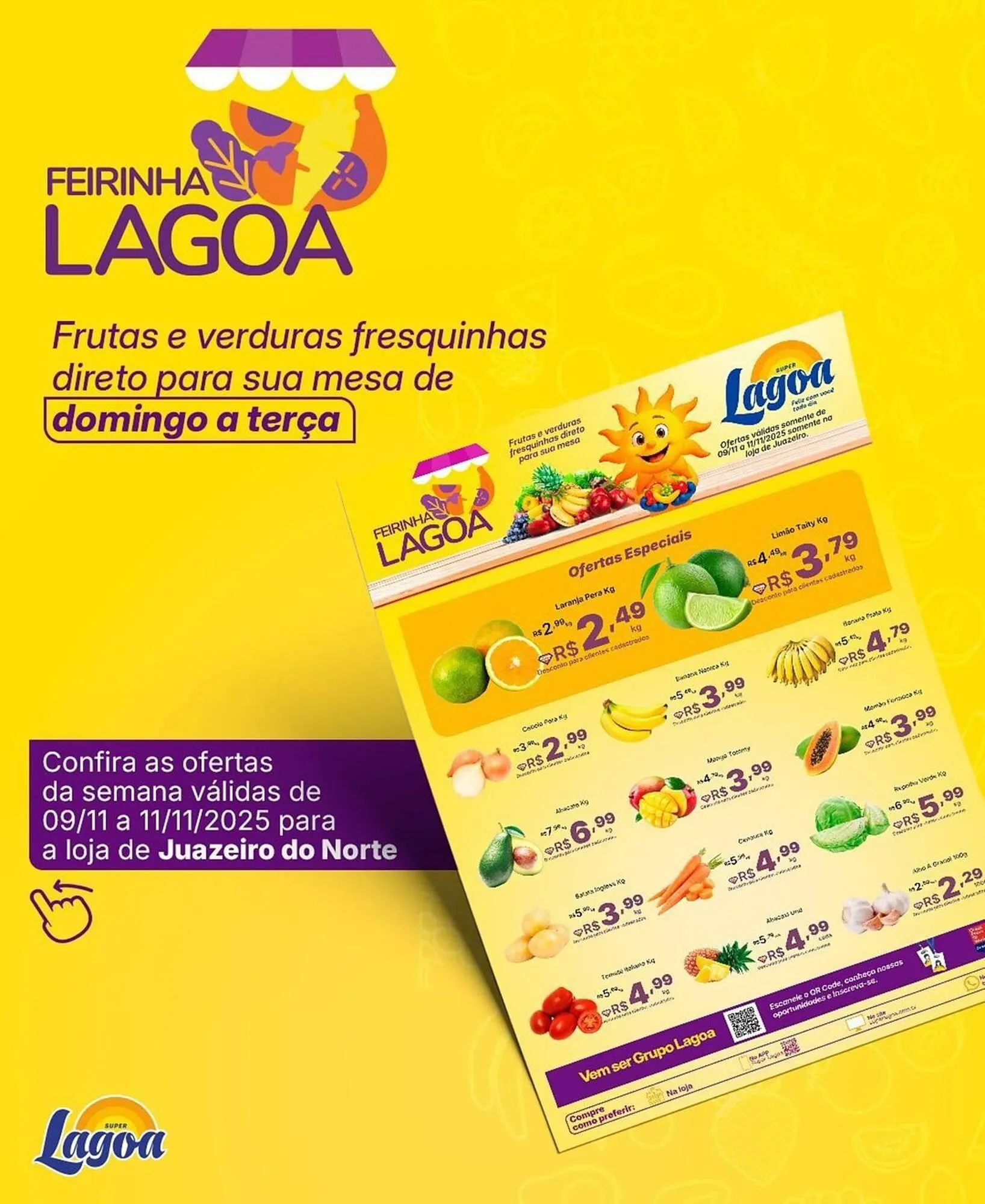 Encarte de Encarte Super Lagoa 9 de novembro até 11 de novembro 2025 - Pagina 4