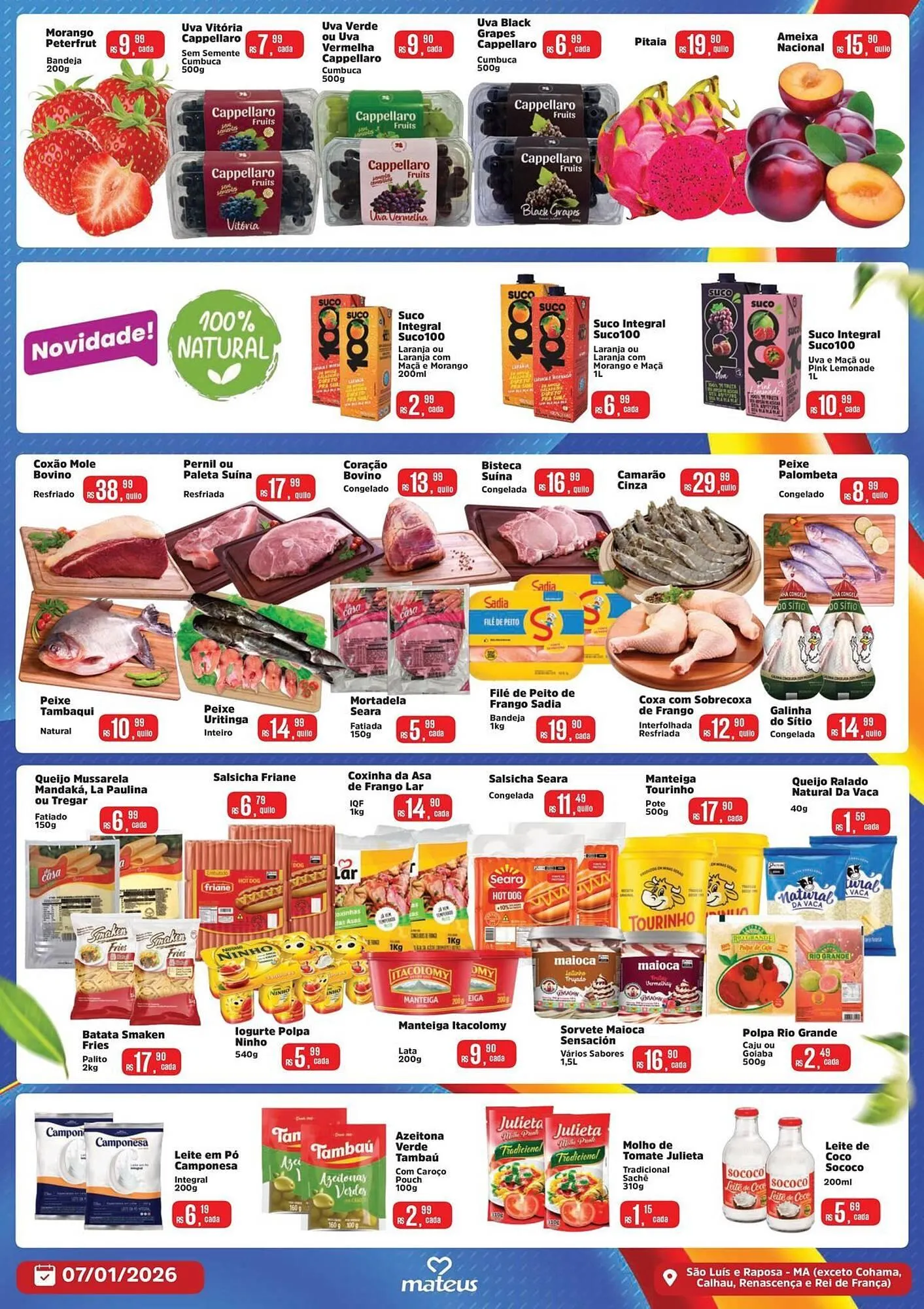 Encarte de Catálogo Supermercados Mateus 1 de julho até 1 de julho 2026 - Pagina 2