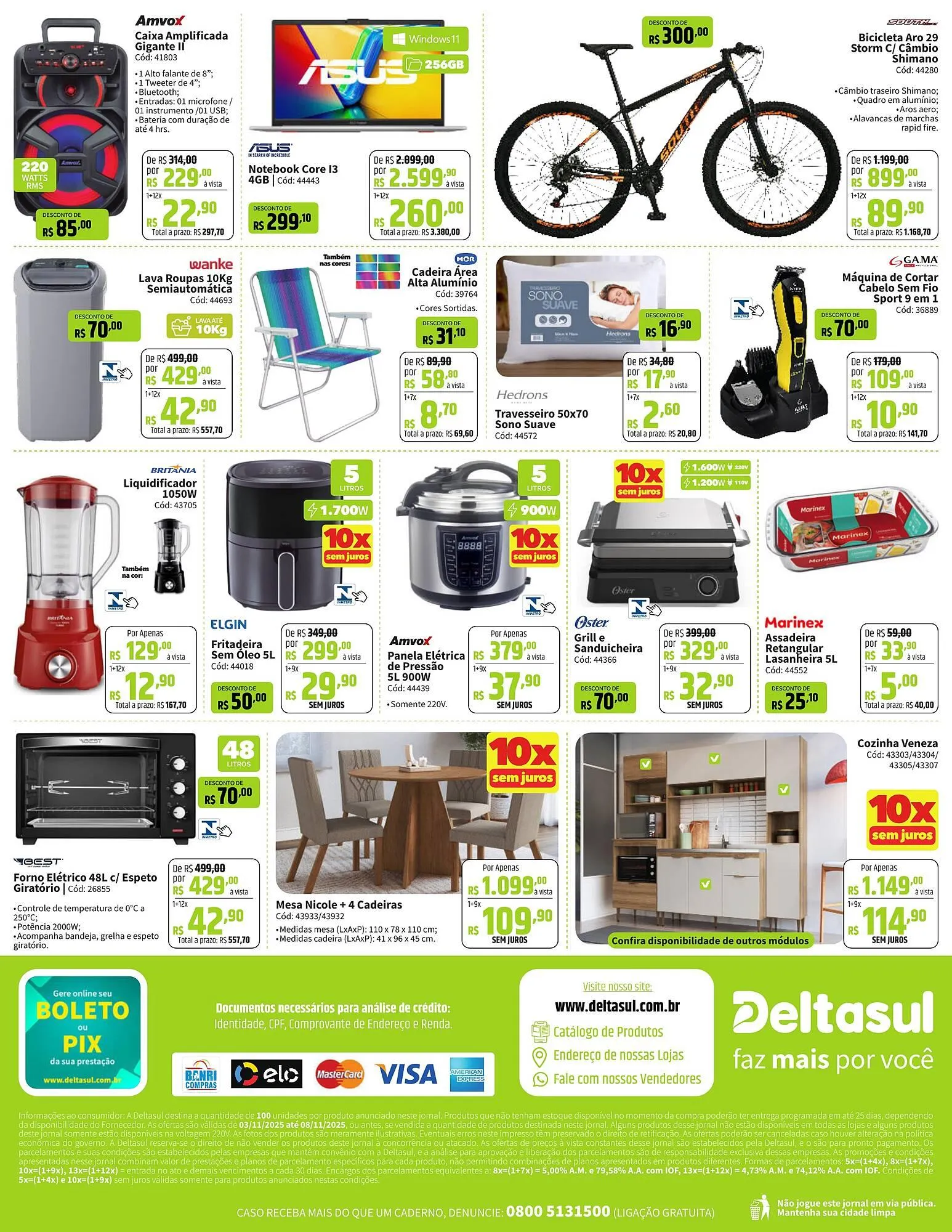 Encarte de Folheto Deltasul 1 de novembro até 8 de novembro 2025 - Pagina 2