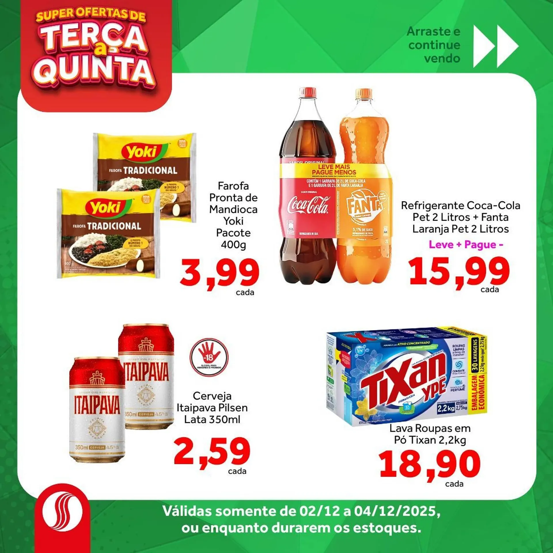 Encarte de Folheto Shibata Supermercados 1 de dezembro até 4 de dezembro 2025 - Pagina 5