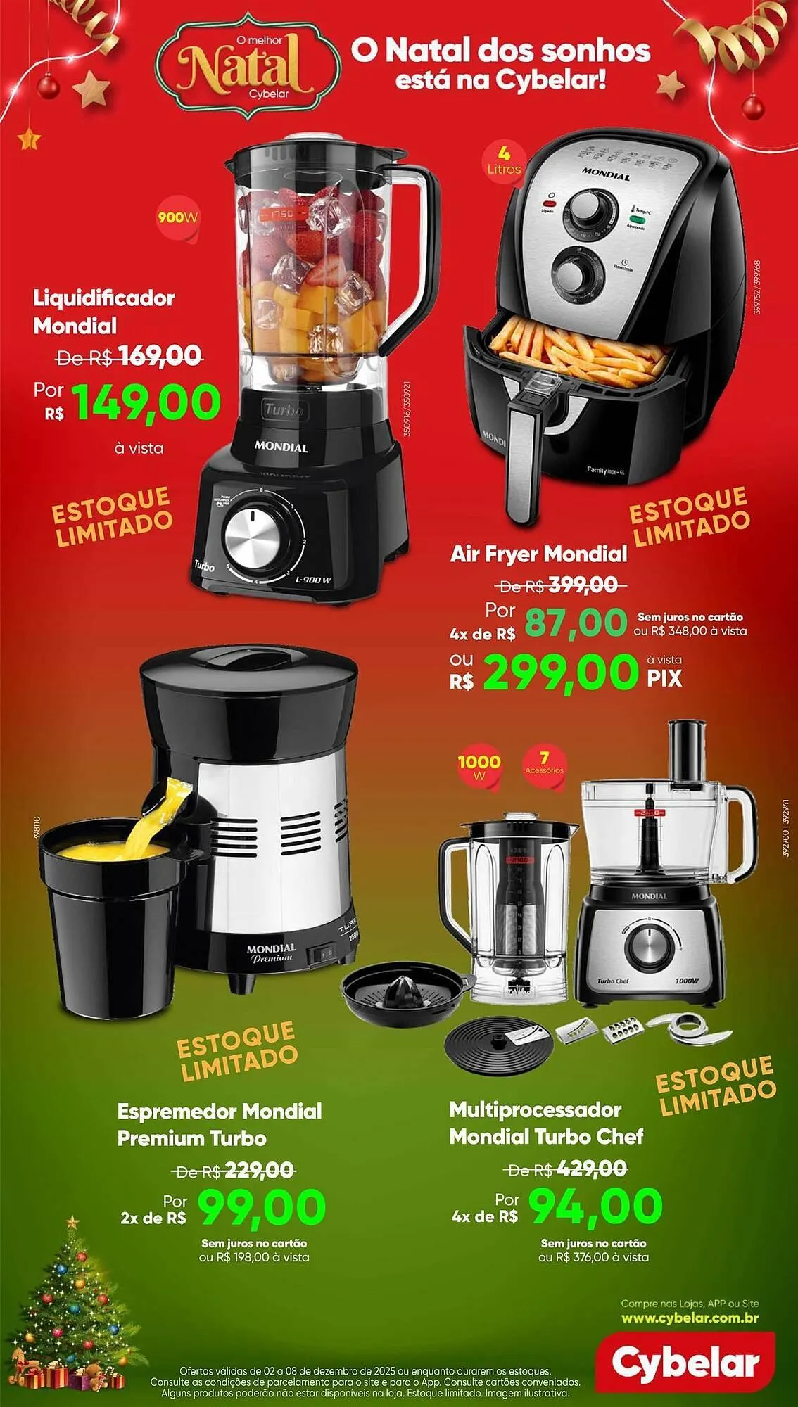 Encarte de Catálogo Cybelar 3 de dezembro até 8 de dezembro 2025 - Pagina 4