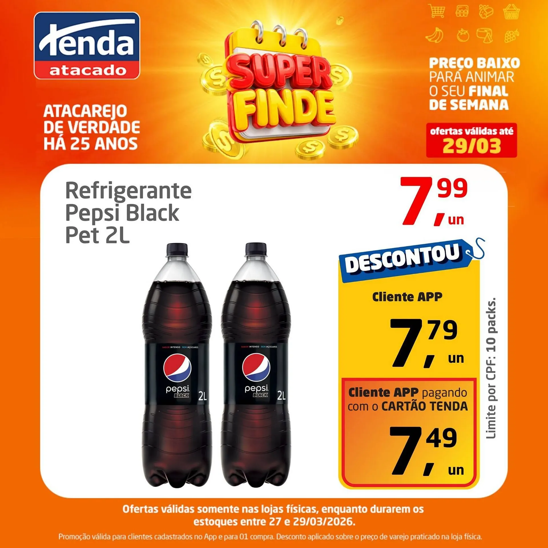 Encarte de Folheto Tenda Atacado 27 de março até 29 de março 2026 - Pagina 4