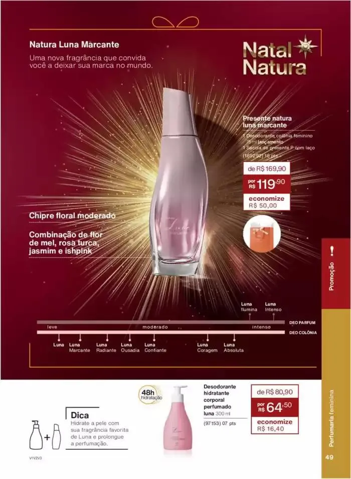 Encarte de Revista Natura Ciclo 18 11 de novembro até 31 de dezembro 2024 - Pagina 103