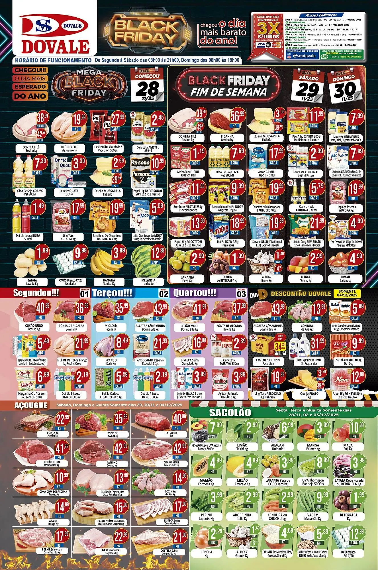 Encarte de Folheto Dovale 1 de dezembro até 4 de dezembro 2025 - Pagina 1