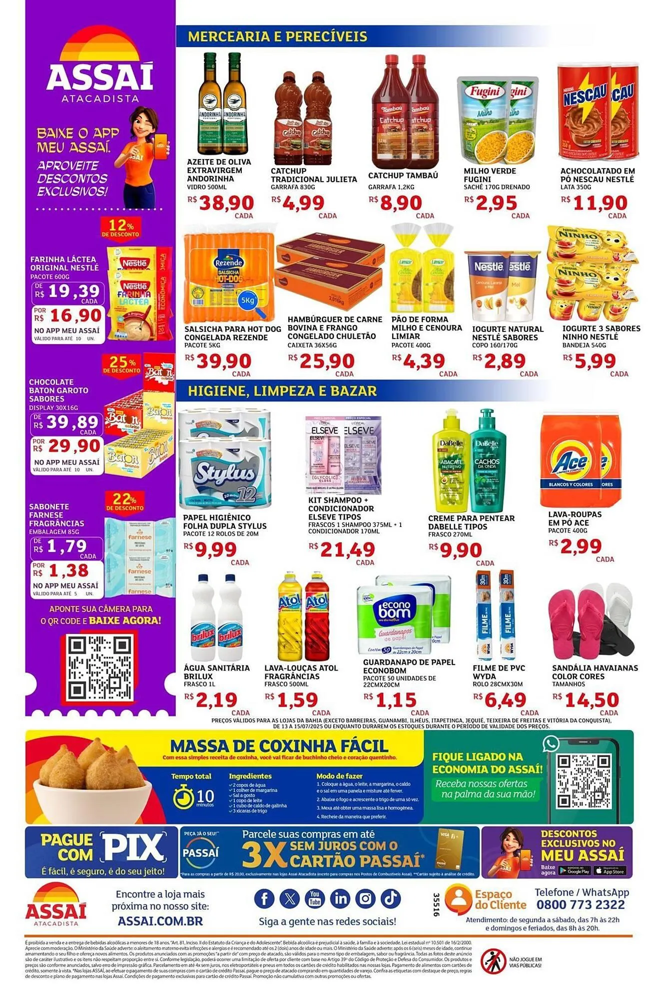 Encarte de Catálogo Assaí Atacadista 14 de julho até 15 de julho 2025 - Pagina 2