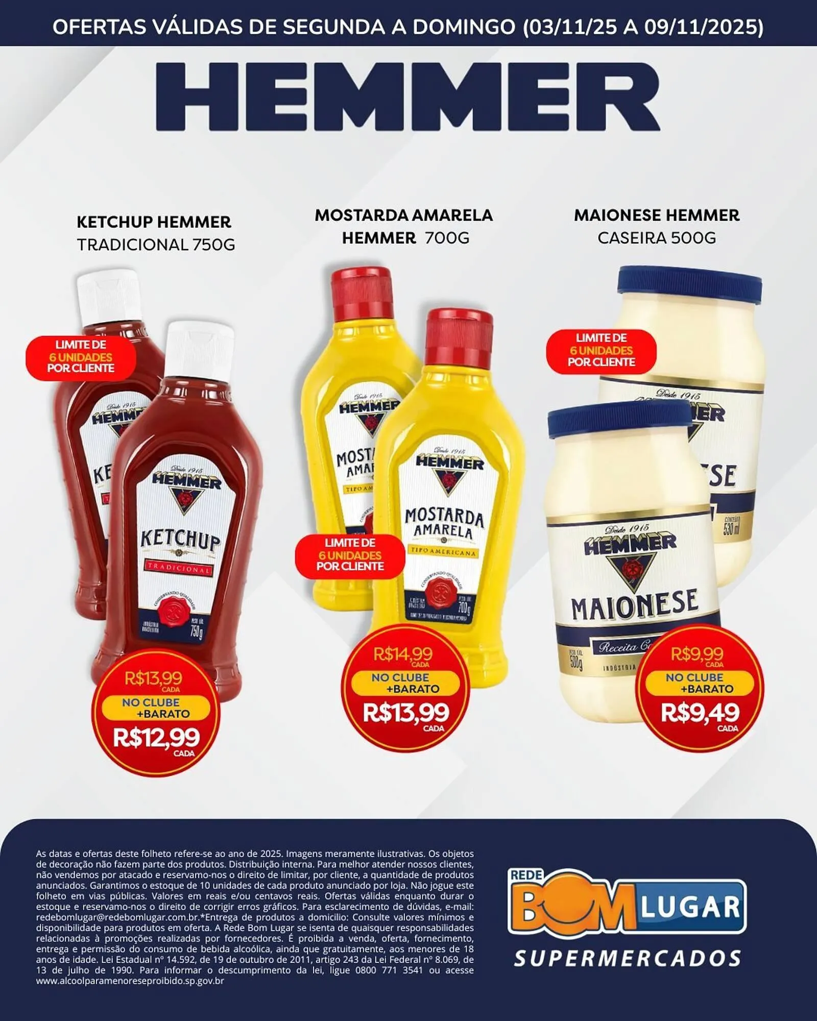 Encarte de Folheto Rede Bom Lugar 3 de novembro até 9 de novembro 2025 - Pagina 4