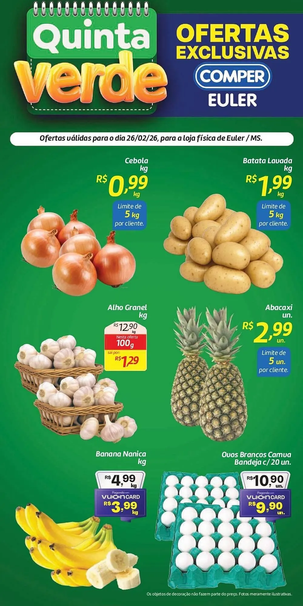 Encarte de Folheto Comper 26 de fevereiro até 26 de fevereiro 2026 - Pagina 1