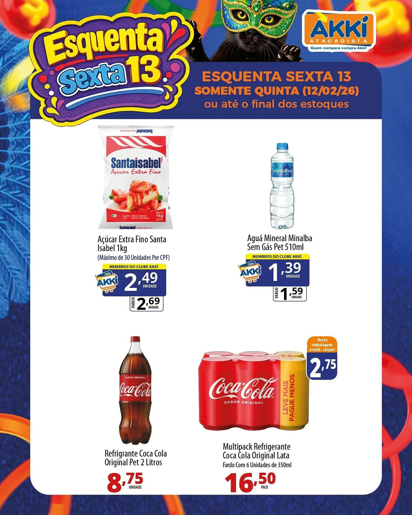 Encarte de Folheto Akki Atacadista 12 de fevereiro até 12 de fevereiro 2026 - Pagina 3