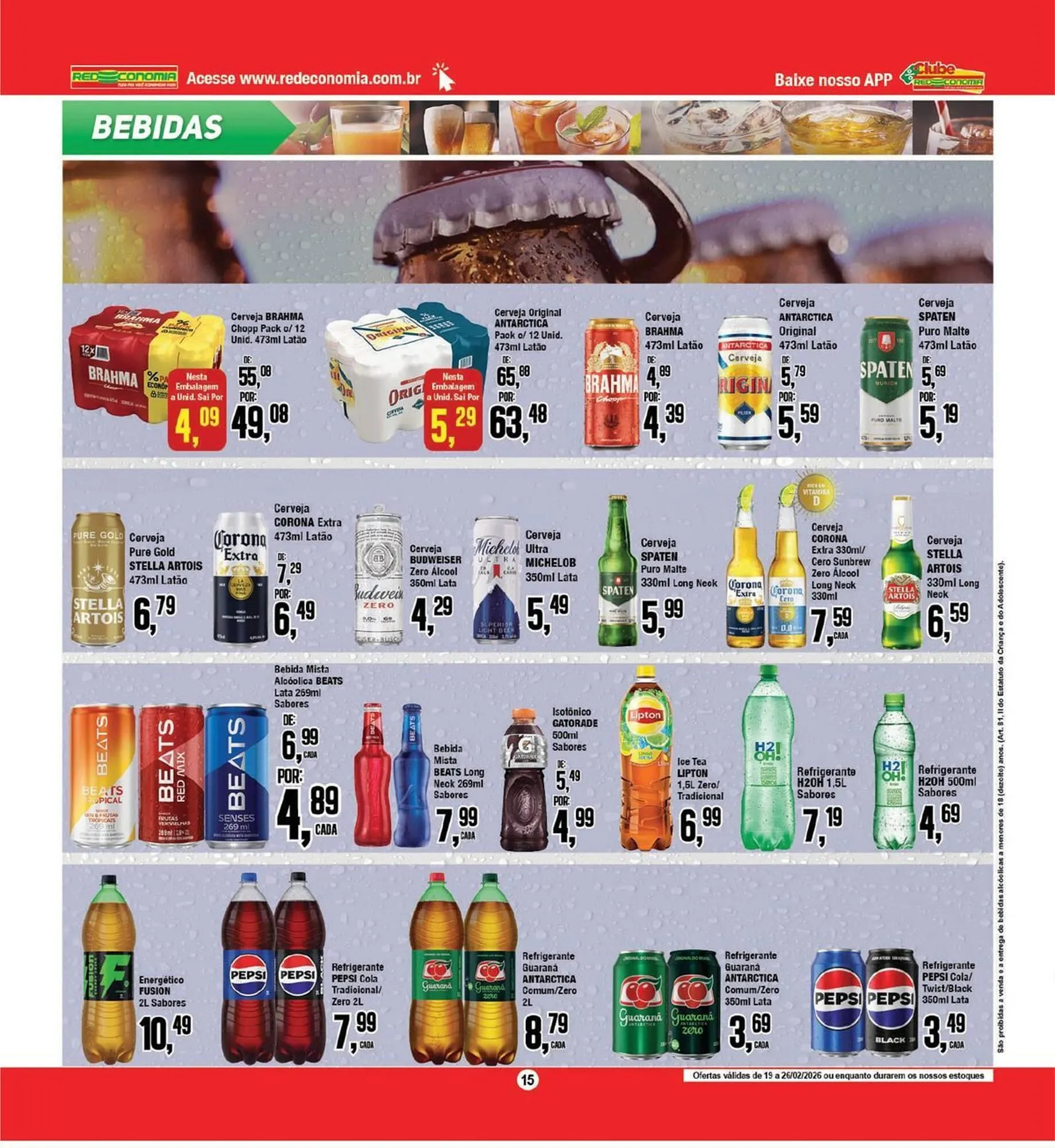 Encarte de Encarte Rede Economia 19 de fevereiro até 19 de fevereiro 2026 - Pagina 15