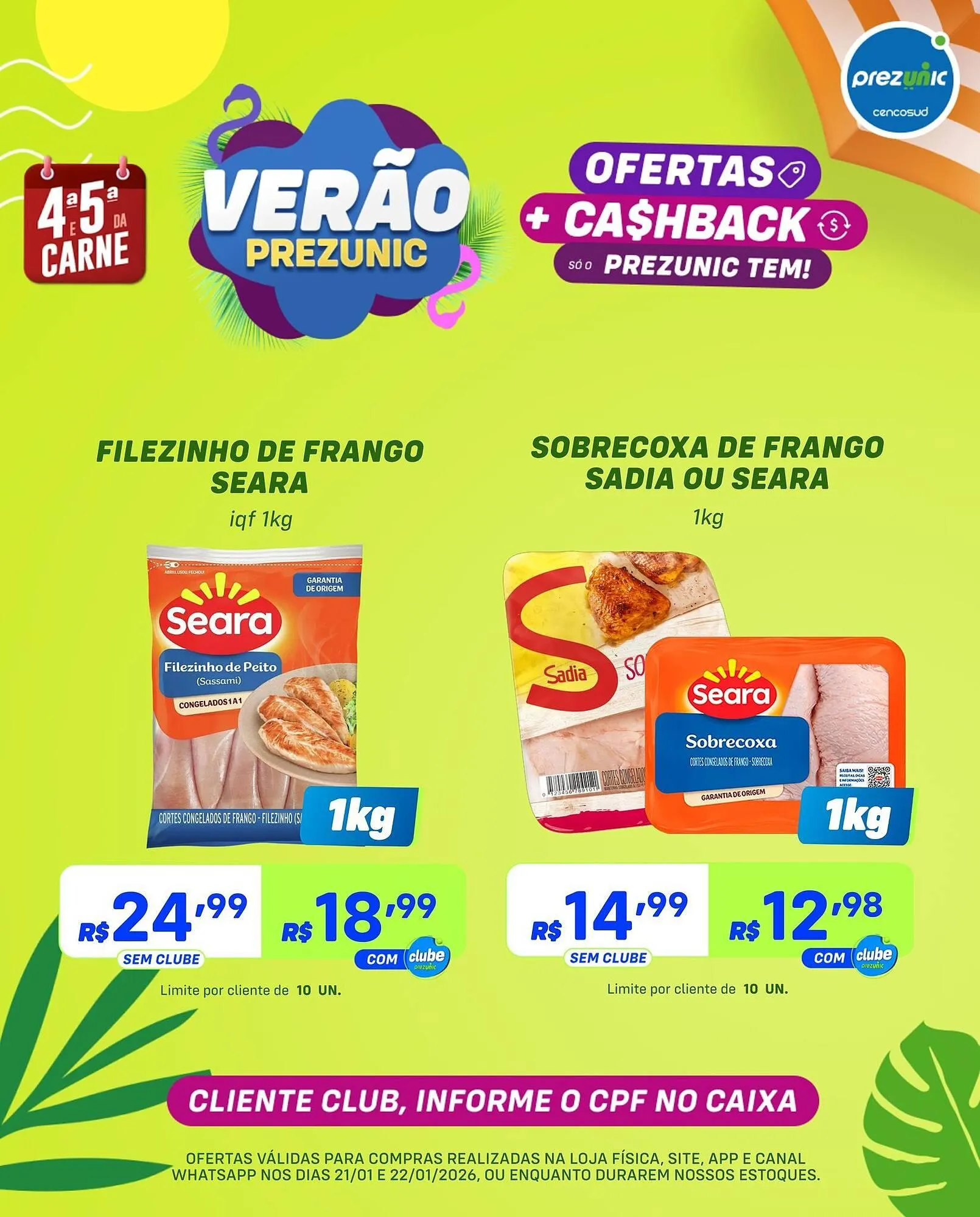 Encarte de Encarte Prezunic 21 de janeiro até 22 de janeiro 2026 - Pagina 3