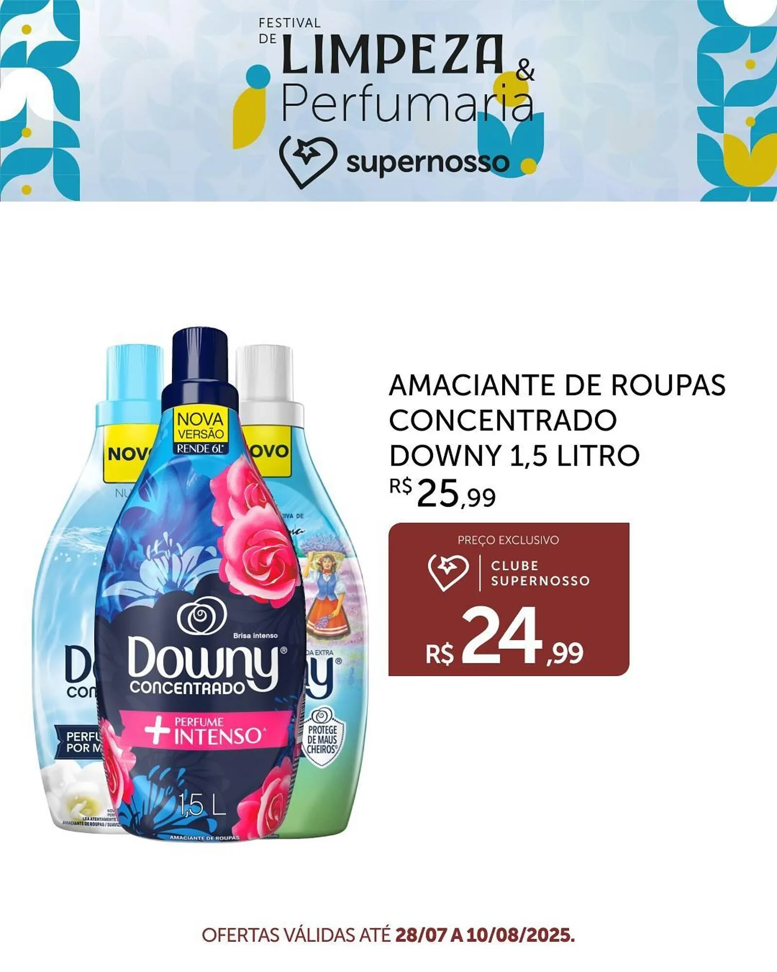 Encarte de Catálogo Super Nosso 28 de julho até 9 de agosto 2025 - Pagina 3