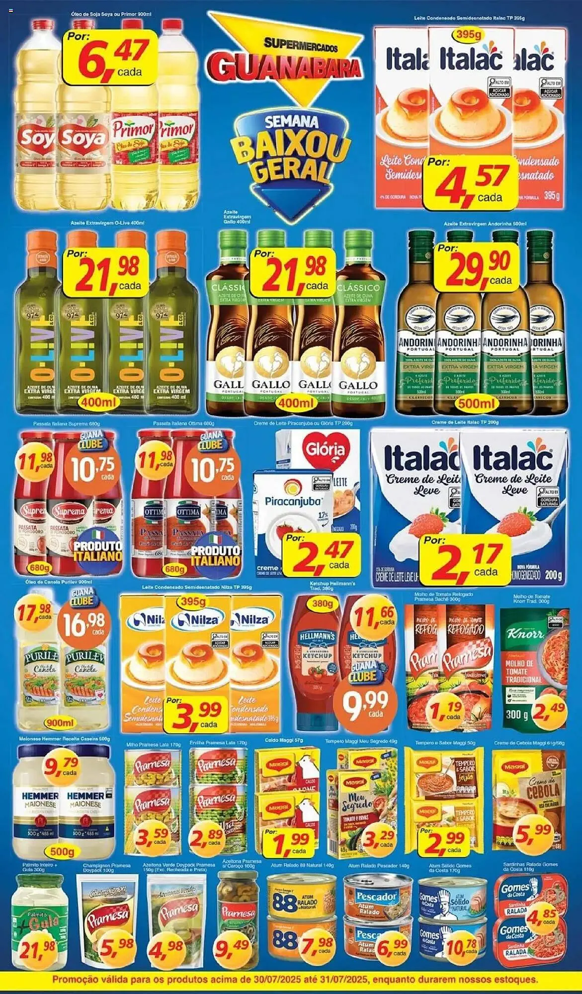 Encarte de Catálogo Supermercados Guanabara 30 de julho até 31 de julho 2025 - Pagina 3