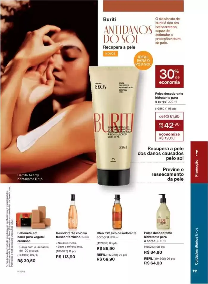 Encarte de Revista Natura Ciclo 18 11 de novembro até 31 de dezembro 2024 - Pagina 13