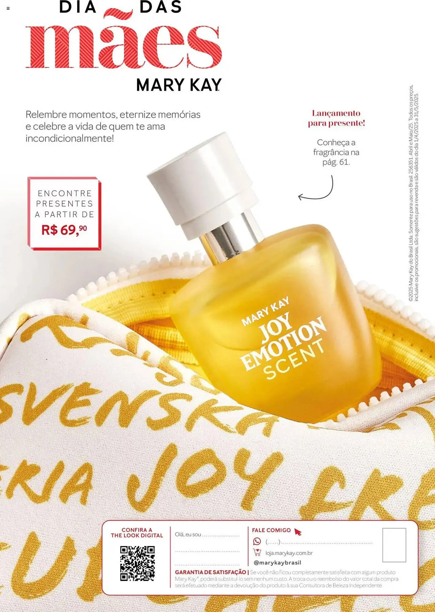 Encarte de Catálogo Mary Kay 1 de abril até 30 de abril 2025 - Pagina 74