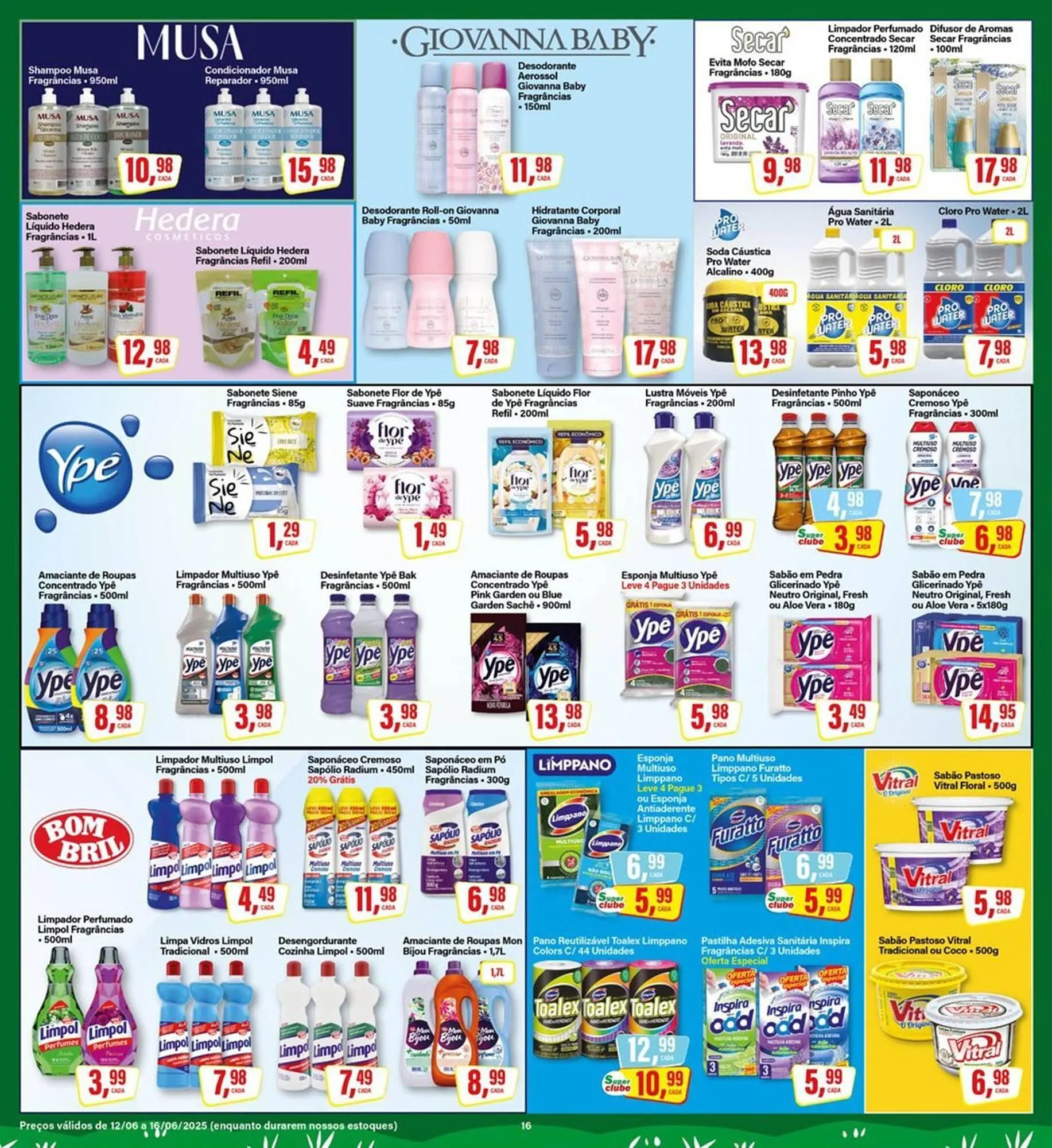 Encarte de Catálogo Rede Supermarket 12 de junho até 16 de junho 2025 - Pagina 16