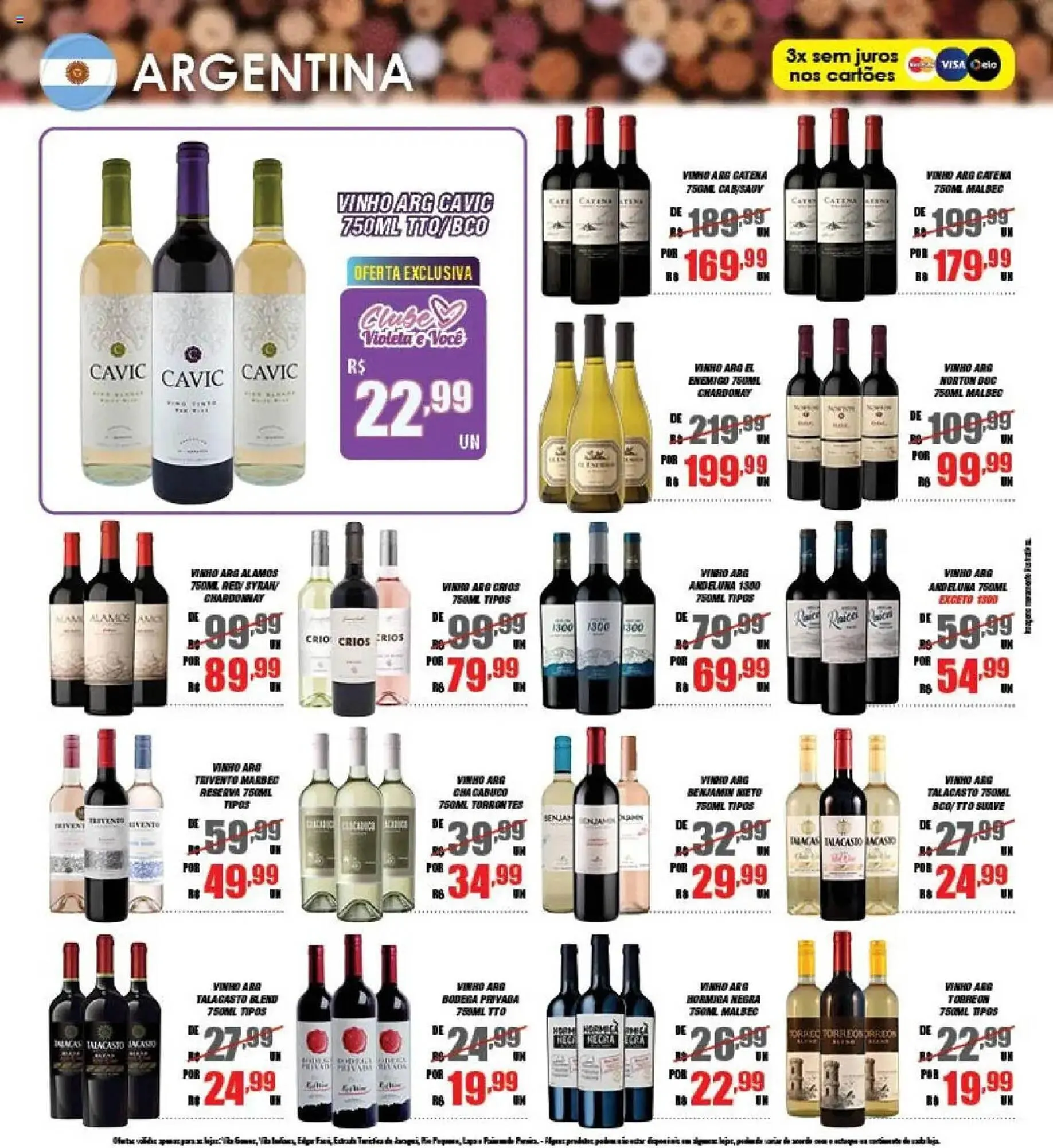 Encarte de Catálogo Violeta Supermercados 1 de julho até 31 de julho 2025 - Pagina 3