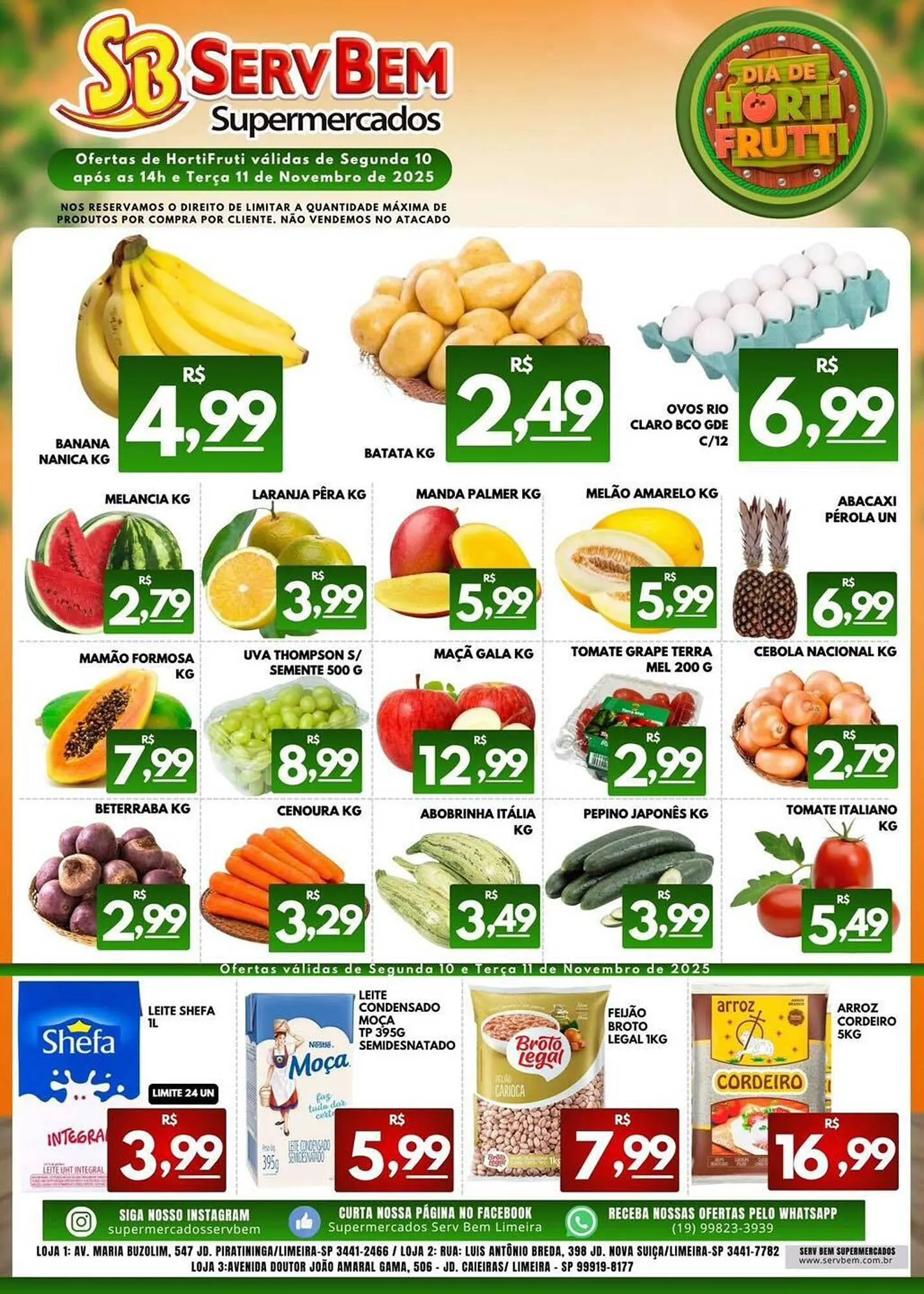 Encarte de Catálogo ServBem 10 de novembro até 11 de novembro 2025 - Pagina 1