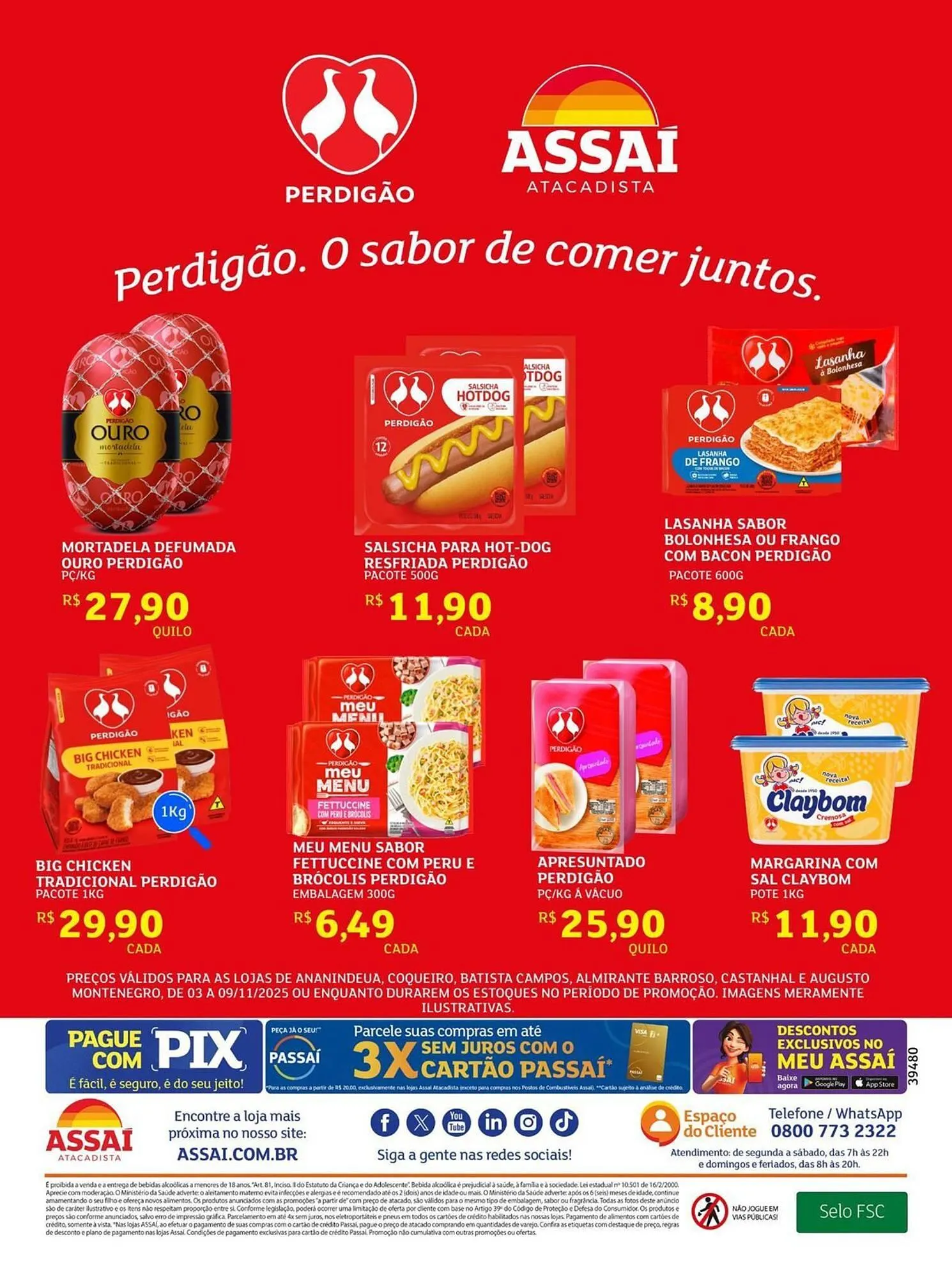 Encarte de Encarte Assaí Atacadista 5 de novembro até 9 de novembro 2025 - Pagina 2