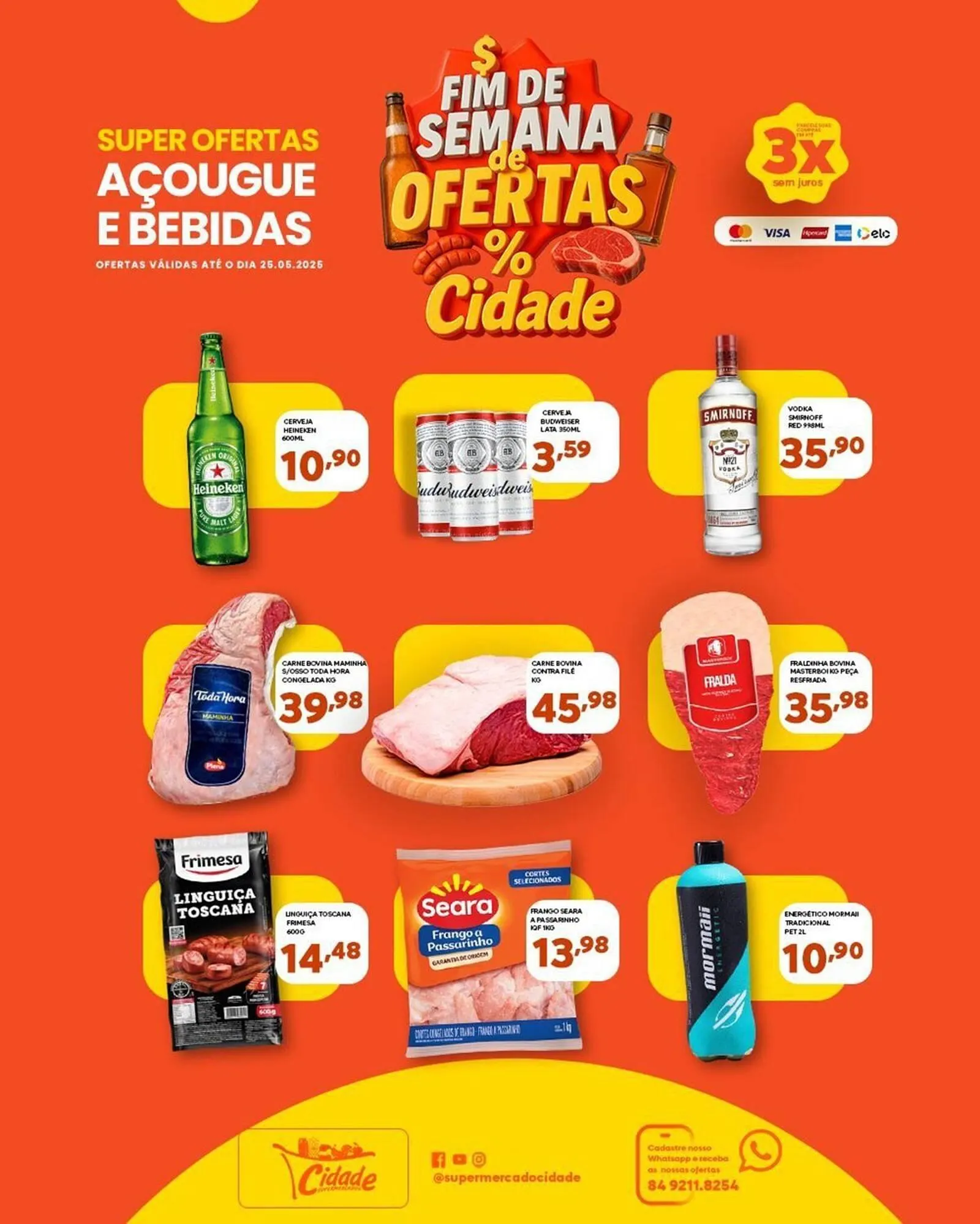 Encarte de Catálogo Cidade Supermercados 26 de maio até 29 de maio 2025 - Pagina 5