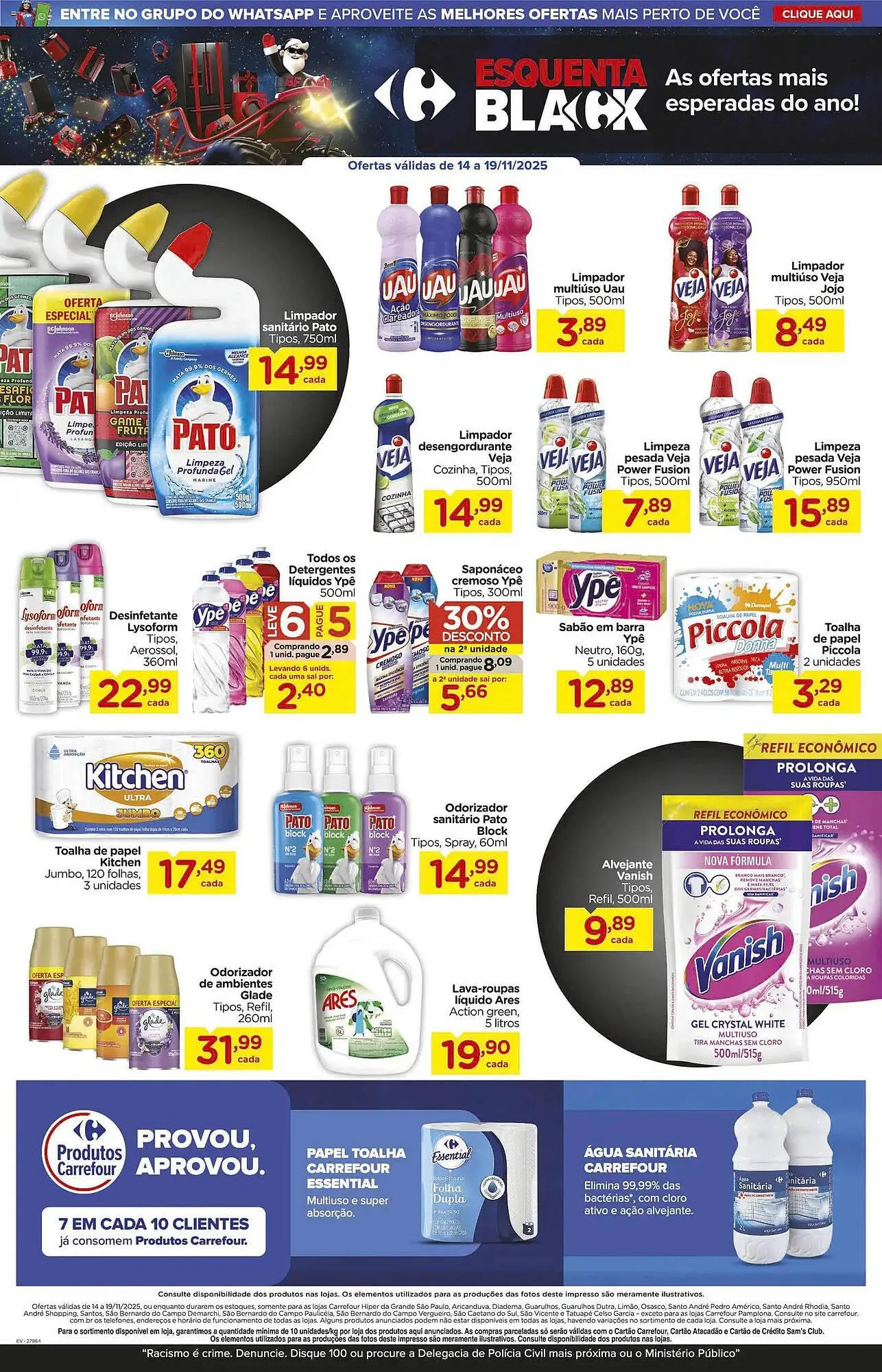 Encarte de Folheto Carrefour 14 de novembro até 19 de novembro 2025 - Pagina 11