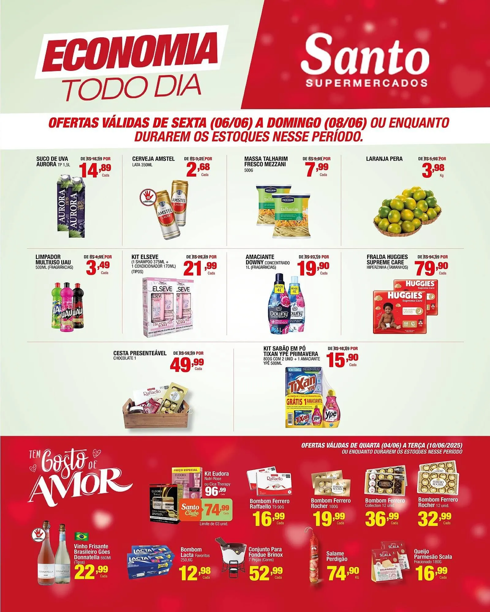 Encarte de Catálogo Santo Supermercados 1 de junho até 6 de junho 2025 - Pagina 3