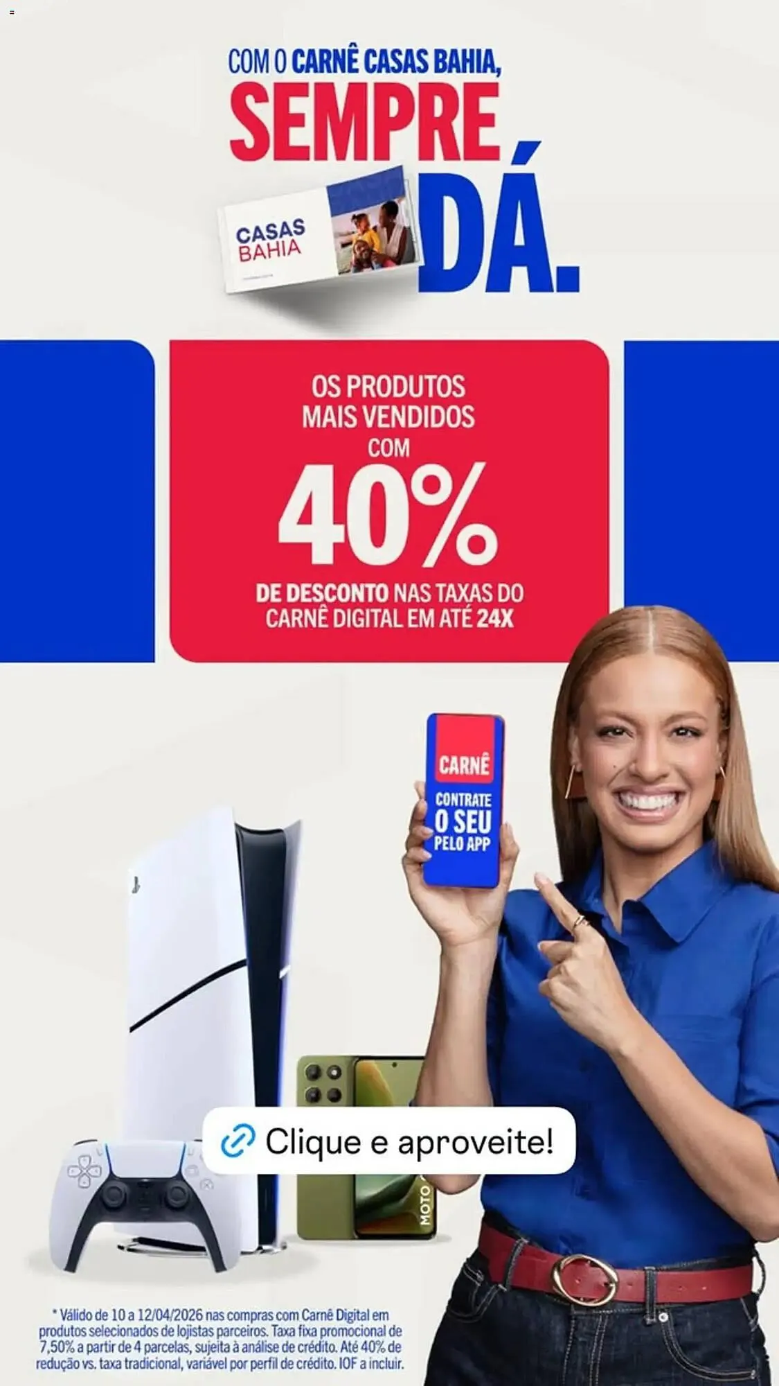 Encarte de Catálogo Casas Bahia 17 de abril até 23 de abril 2026 - Pagina 3