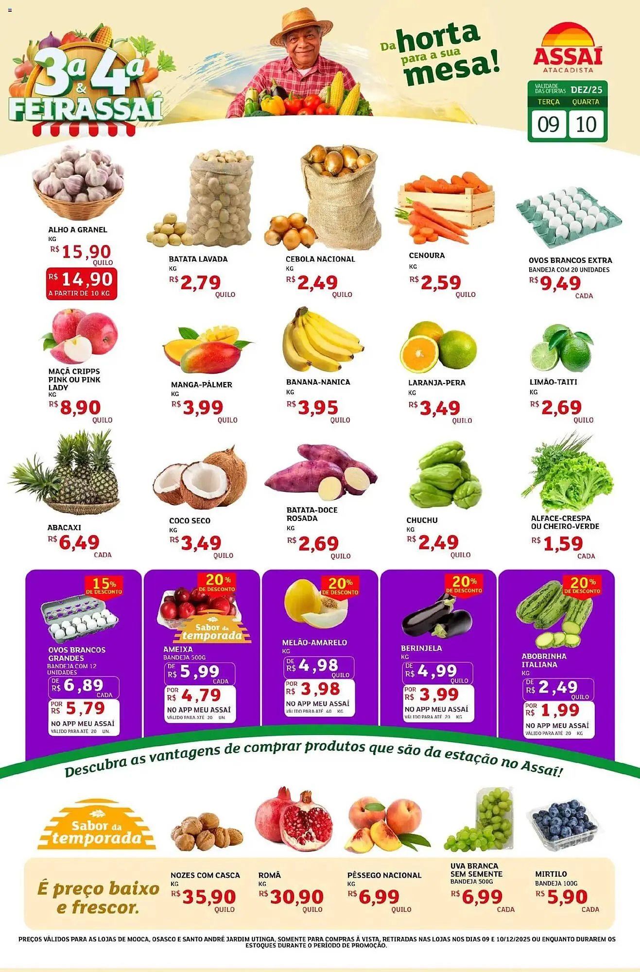 Encarte de Encarte Assaí Atacadista 9 de dezembro até 10 de dezembro 2025 - Pagina 1