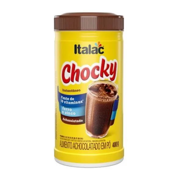 Achocolatado Italac em Pó 400g Chocky 1 UN