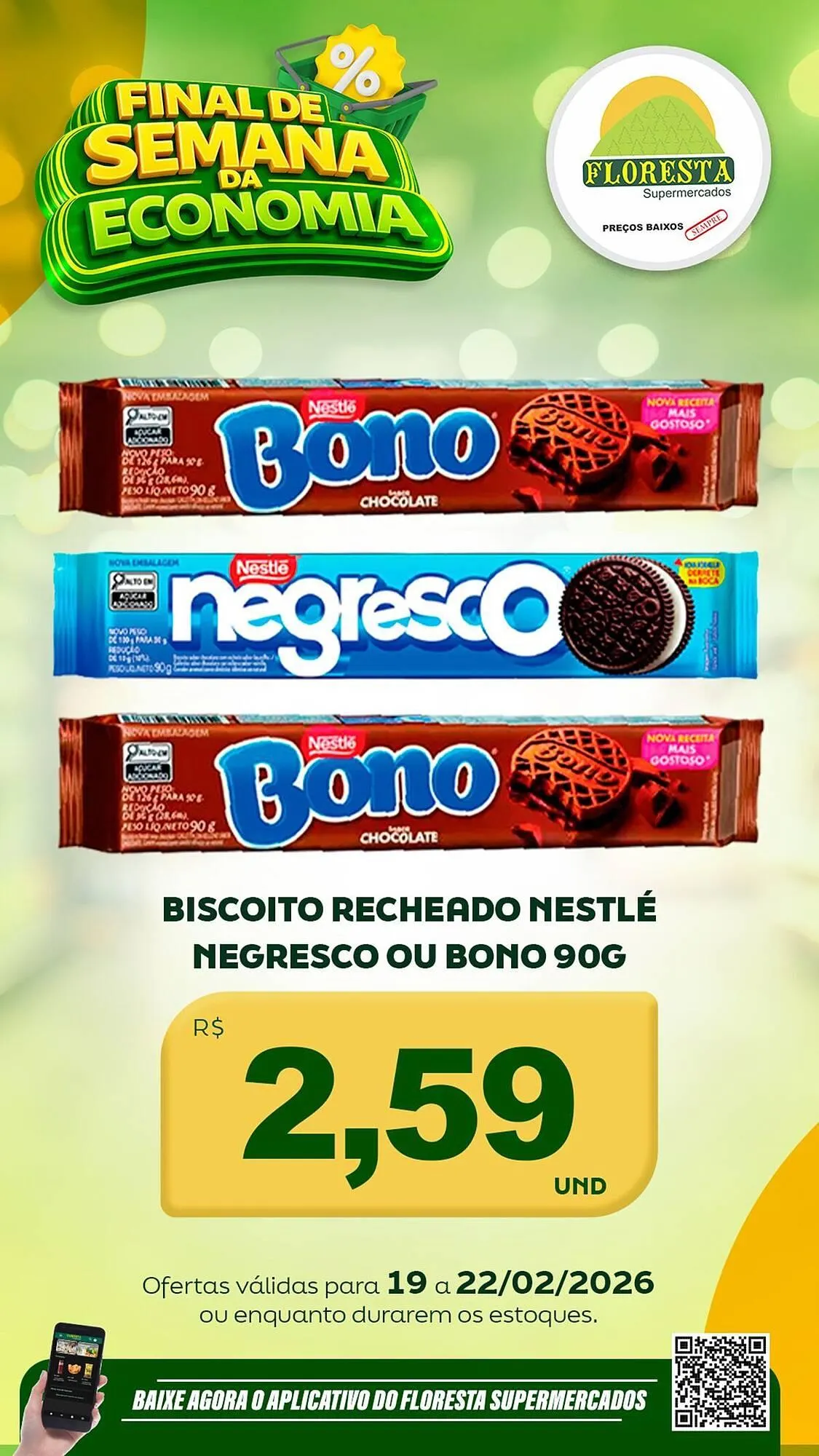 Encarte de Catálogo Floresta Supermercados 19 de fevereiro até 22 de fevereiro 2026 - Pagina 11