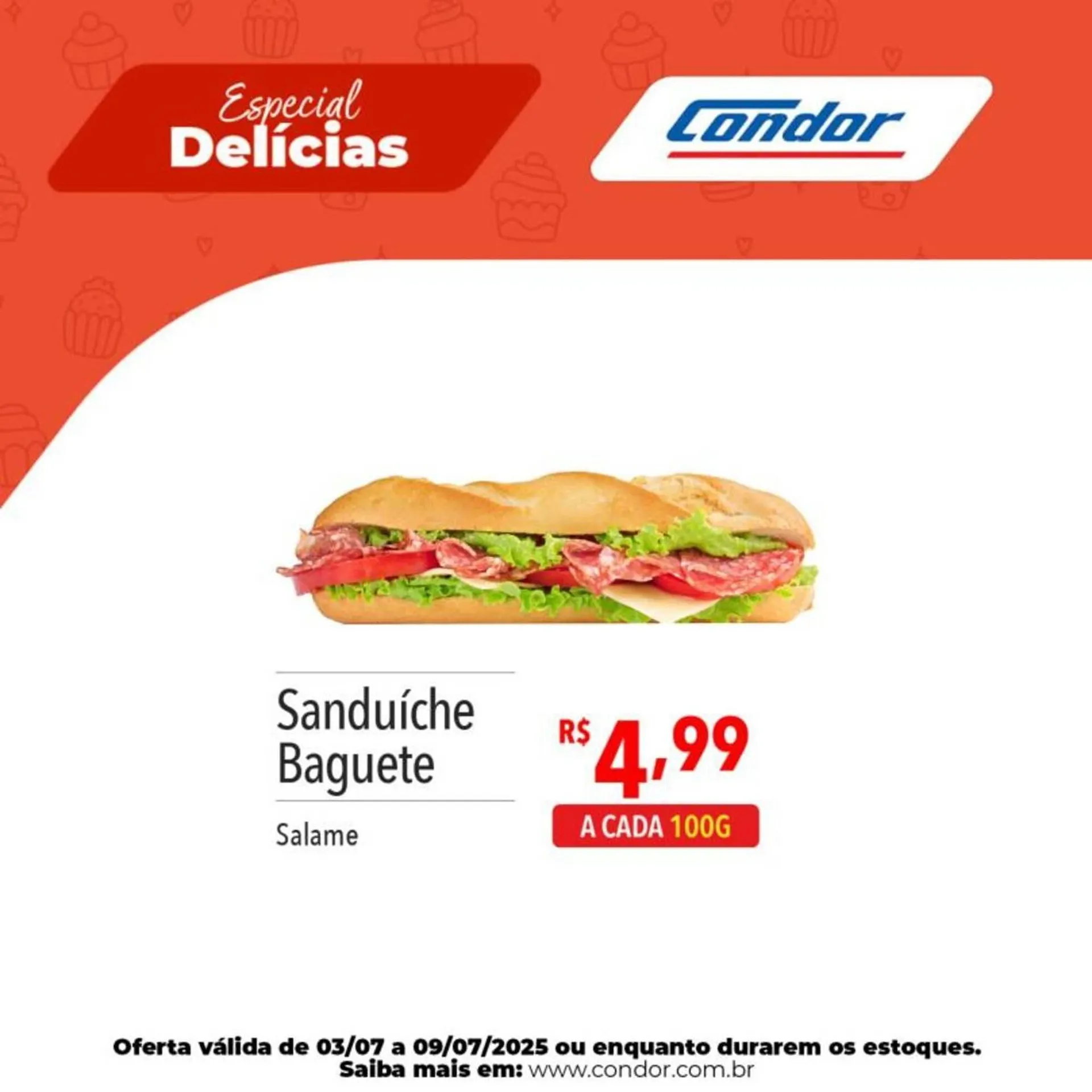 Encarte de Catálogo Supermercados Condor 3 de julho até 9 de julho 2025 - Pagina 7