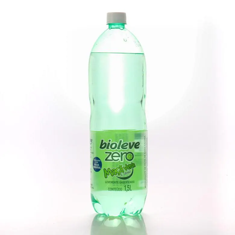 Refrigerante Bioleve Zero Maçã Verde e Limão 1,5l