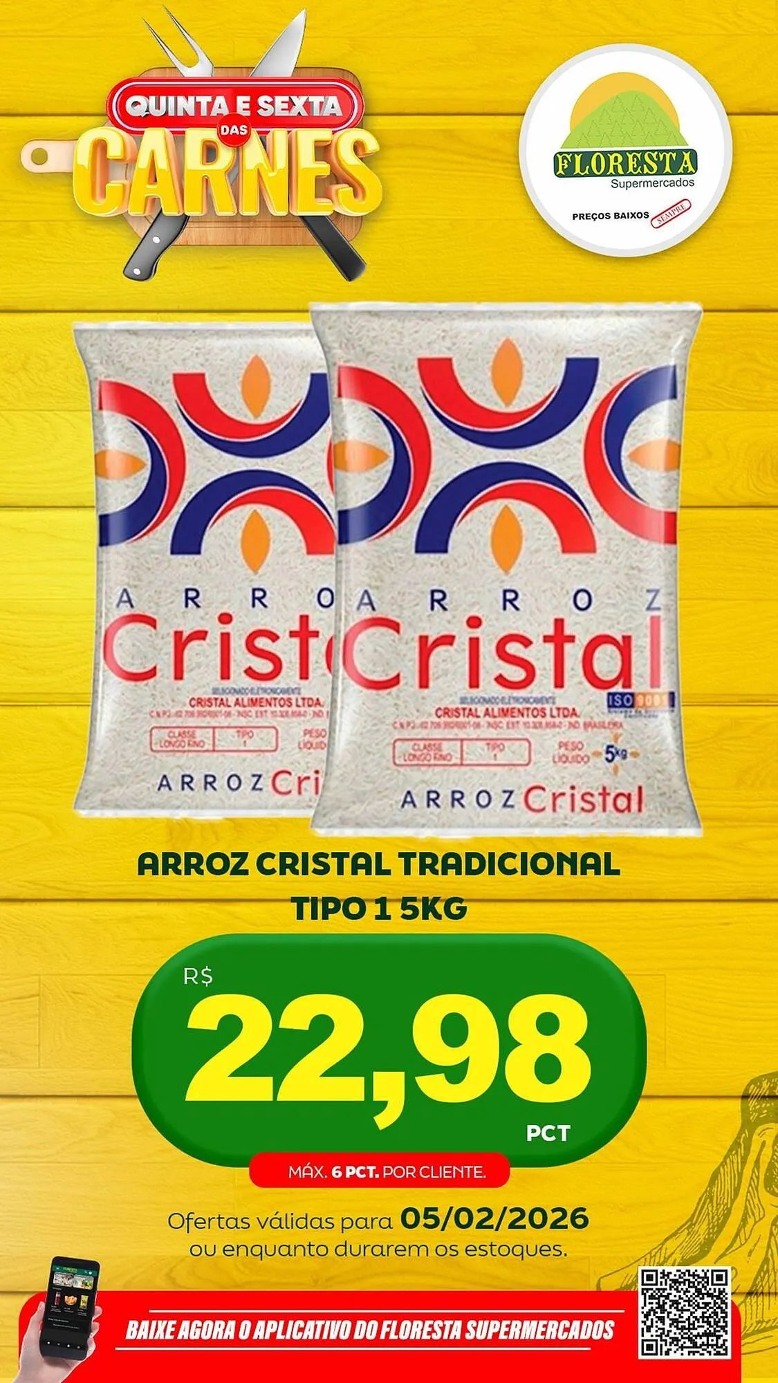 Encarte de Catálogo Floresta Supermercados 5 de fevereiro até 6 de fevereiro 2026 - Pagina 12