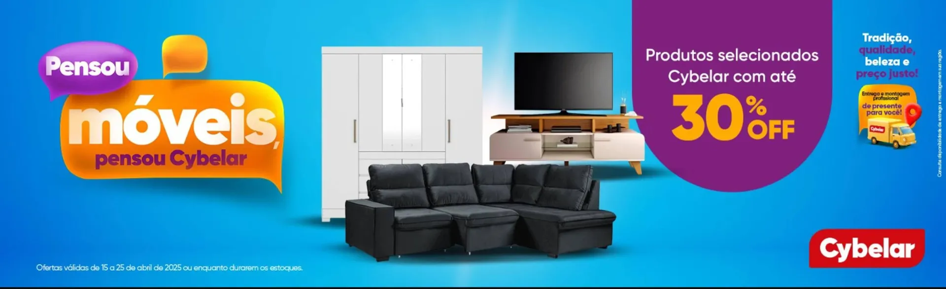 Encarte de Catálogo Cybelar 24 de abril até 25 de abril 2025 - Pagina 5