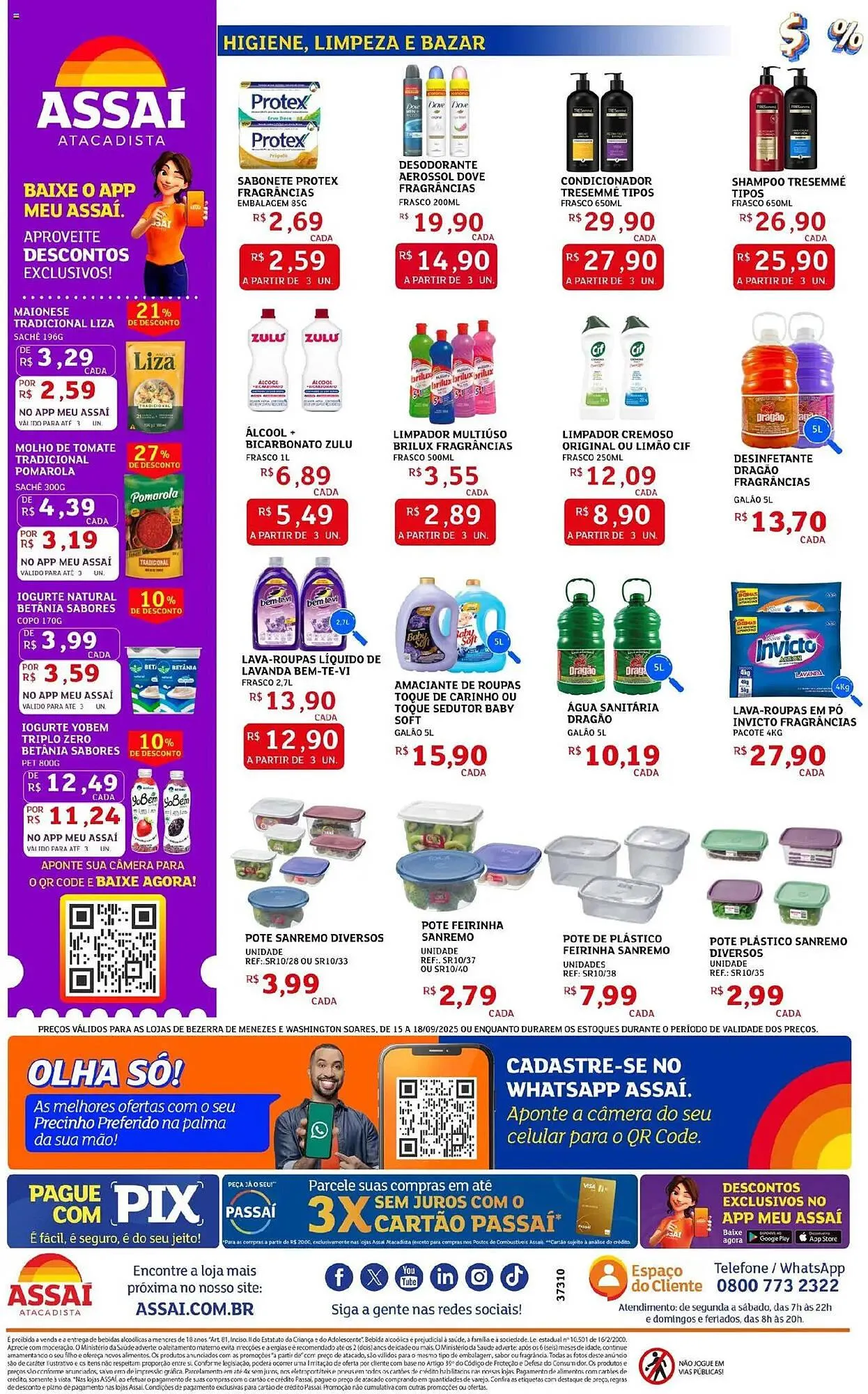 Encarte de Encarte Assaí Atacadista 15 de setembro até 18 de setembro 2025 - Pagina 2