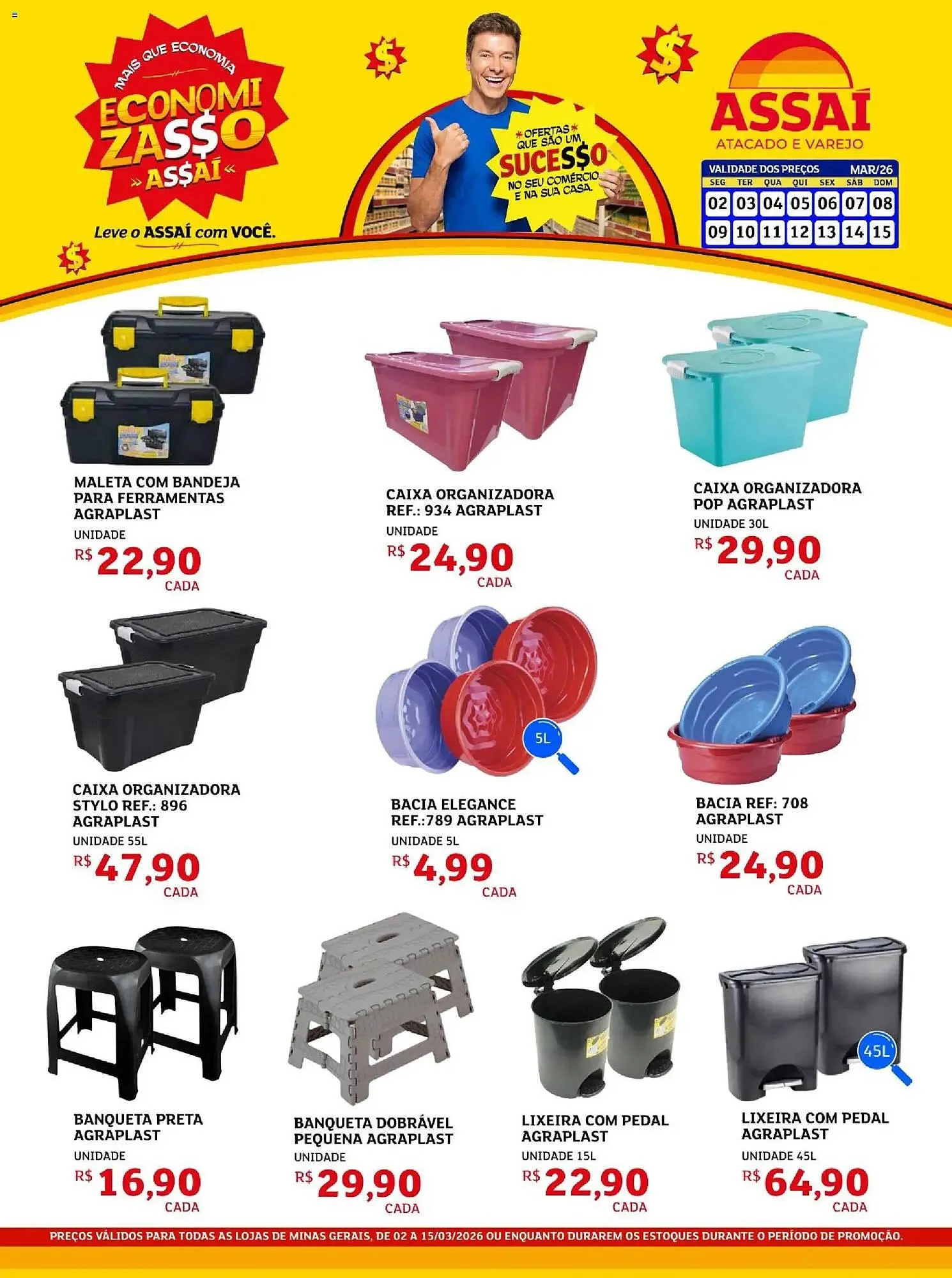 Encarte de Encarte Assaí Atacadista 2 de março até 15 de março 2026 - Pagina 1