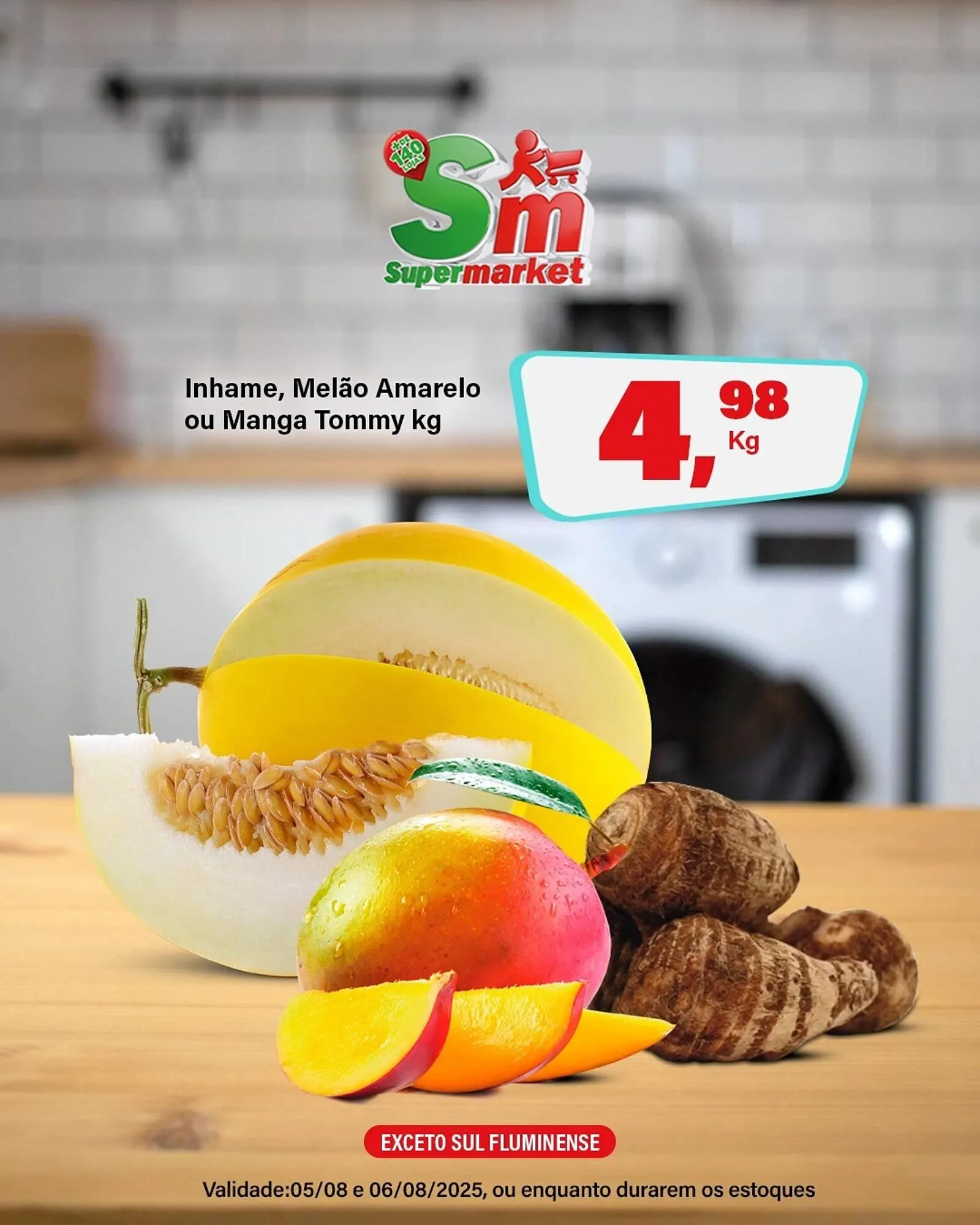 Encarte de Catálogo Rede Supermarket 5 de agosto até 6 de agosto 2025 - Pagina 3