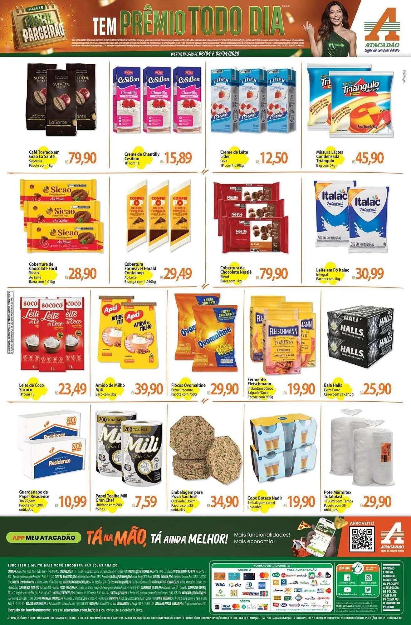 Encarte de Folheto Atacadão 7 de abril até 9 de abril 2026 - Pagina 2