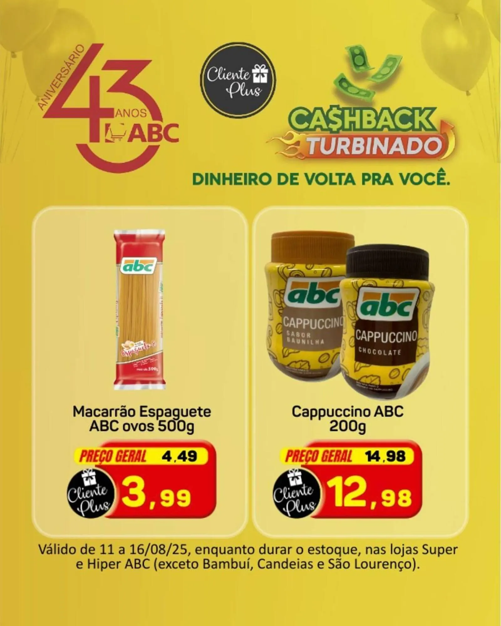 Encarte de Catálogo Supermercados ABC 11 de agosto até 16 de agosto 2025 - Pagina 5