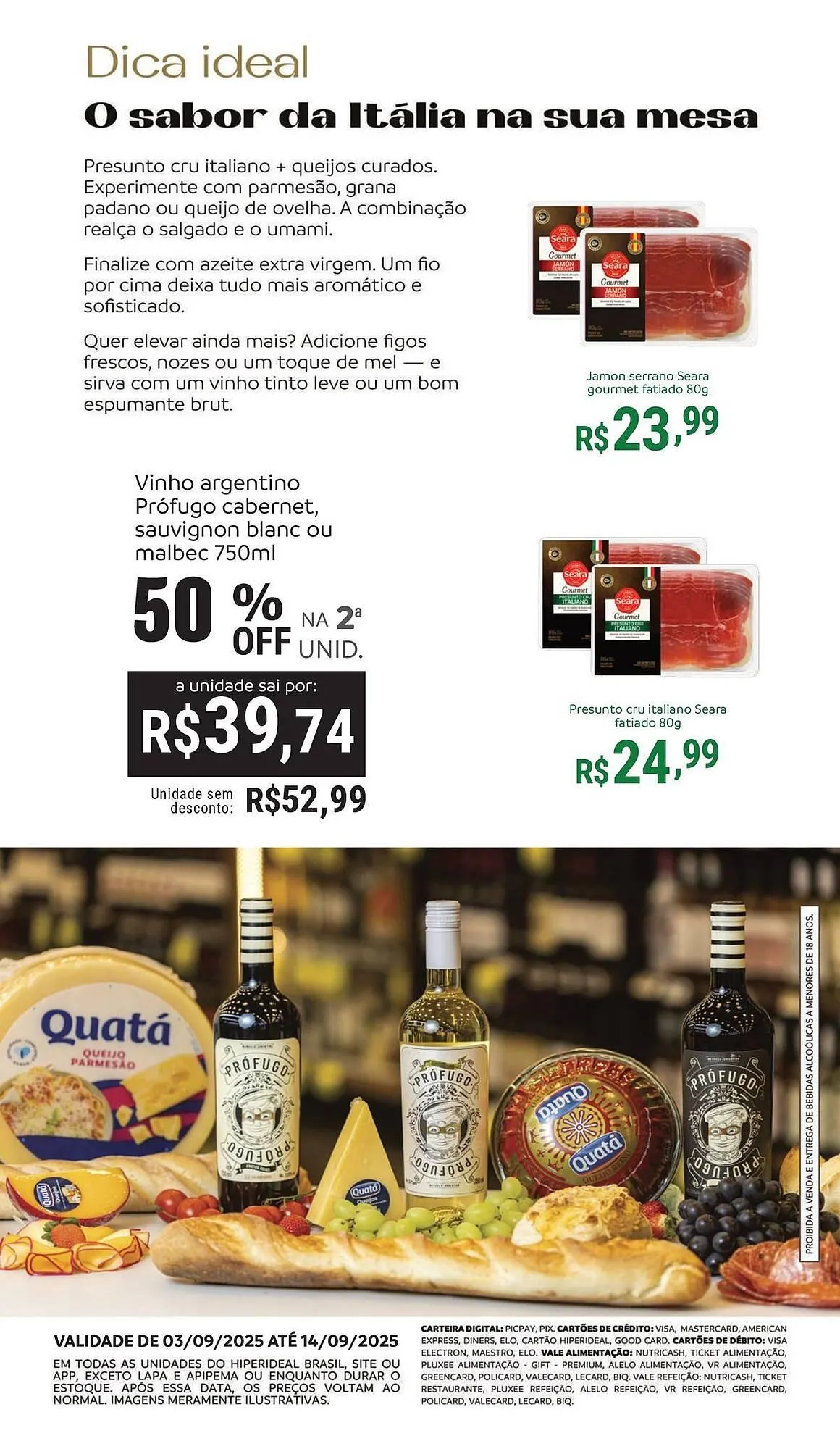 Encarte de Catálogo Hiperideal Supermercados 29 de agosto até 14 de setembro 2025 - Pagina 6