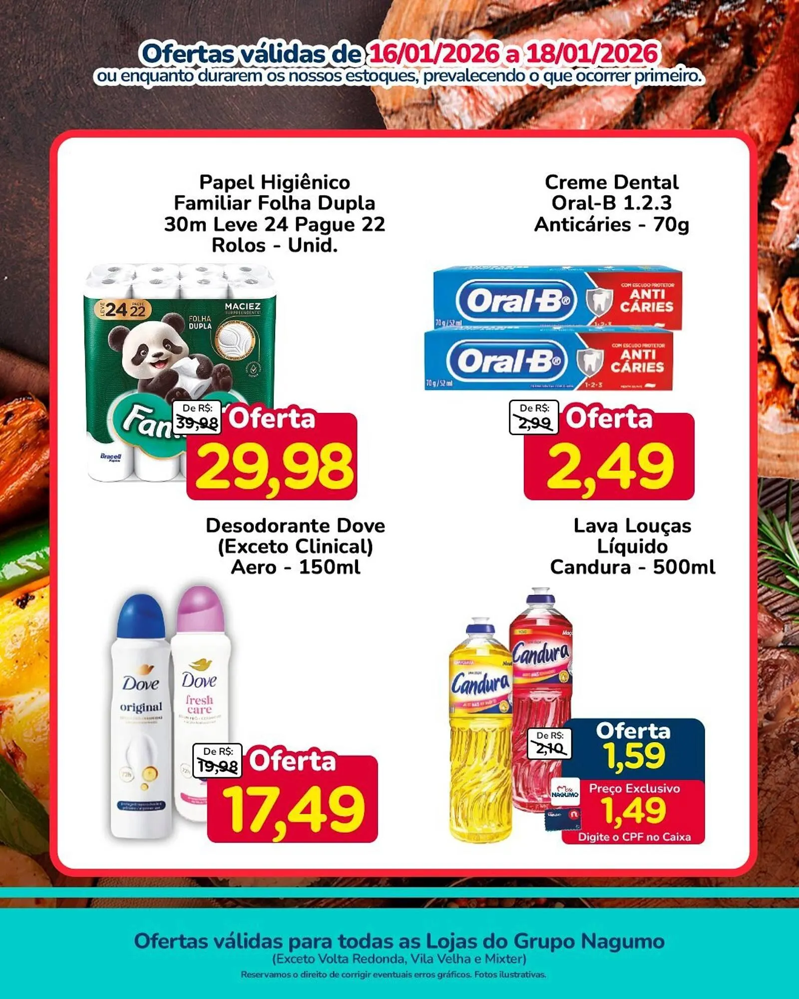 Encarte de Folheto Nagumo 17 de janeiro até 18 de janeiro 2026 - Pagina 4