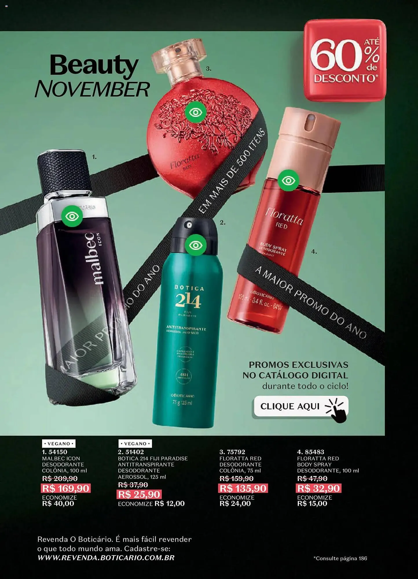 Encarte de Catálogo O Boticário 3 de novembro até 30 de novembro 2025 - Pagina 4