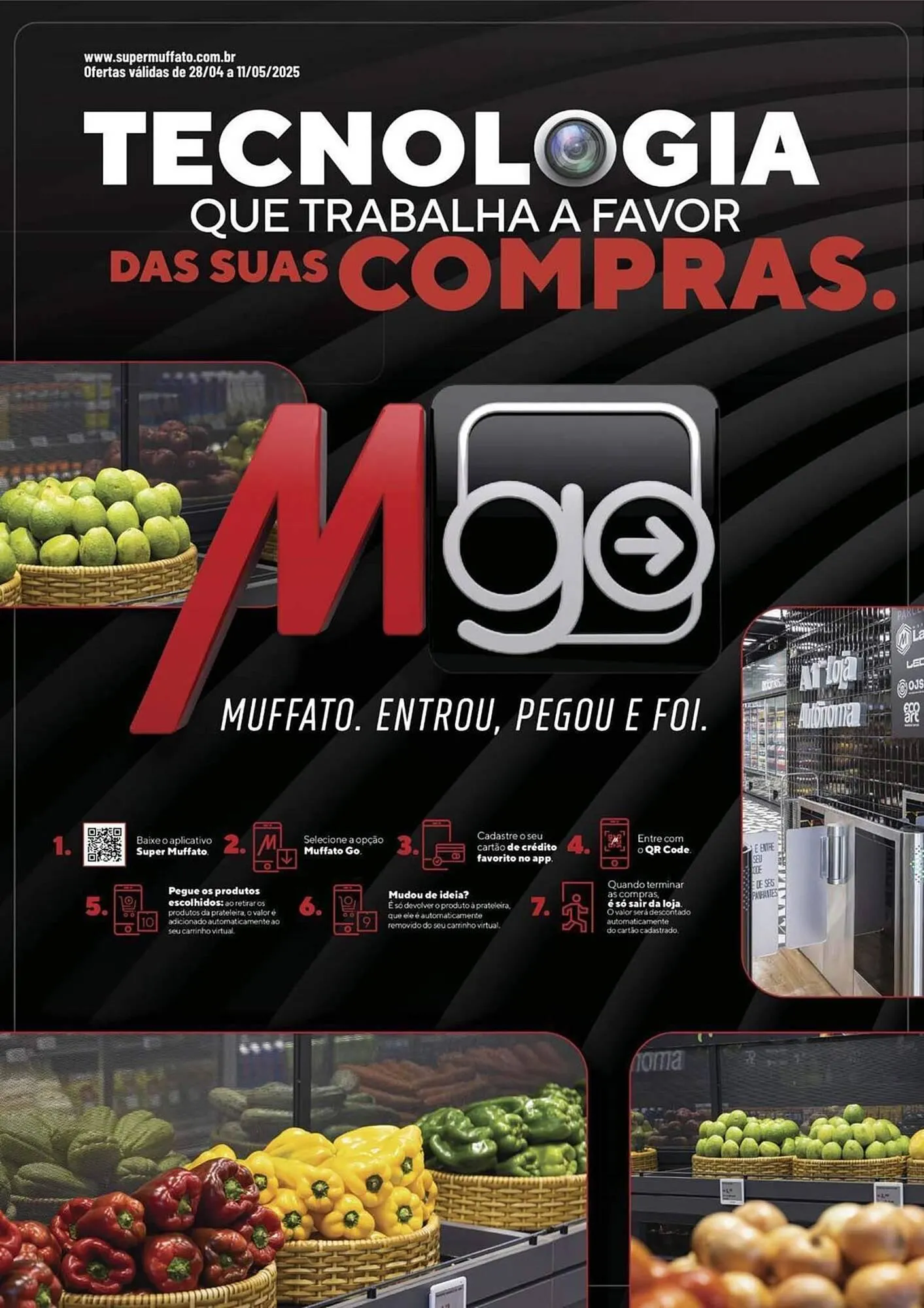 Encarte de Catálogo Muffato 29 de abril até 11 de maio 2025 - Pagina 1