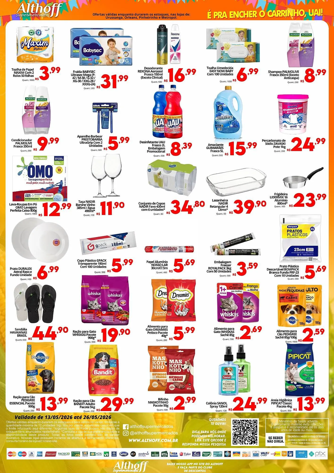 Encarte de Encarte Althoff Supermercados 14 de maio até 26 de maio 2026 - Pagina 3
