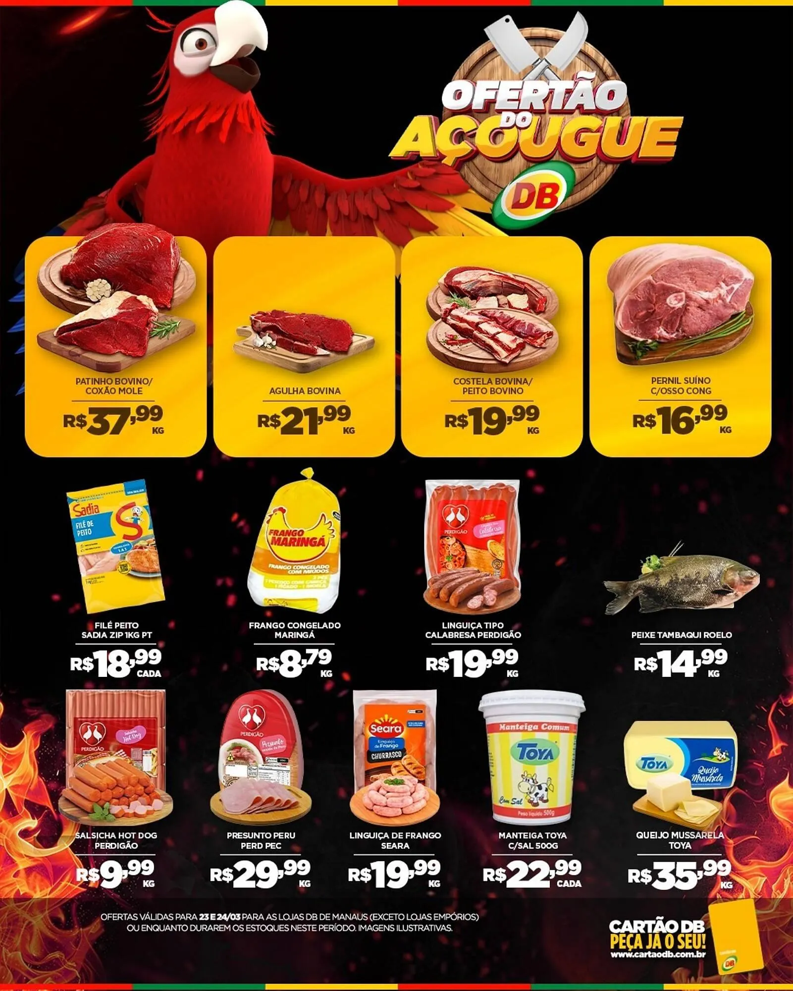 Encarte de Catálogo DB Supermercados 23 de março até 24 de março 2026 - Pagina 1