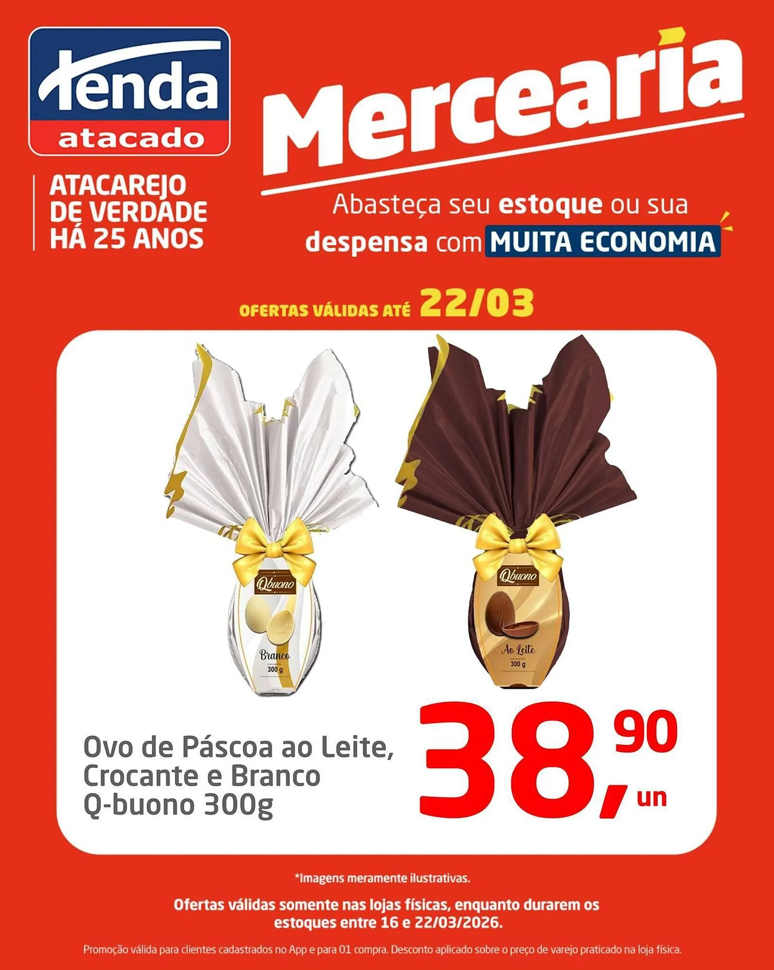 Encarte de Folheto Tenda Atacado 19 de março até 22 de março 2026 - Pagina 1