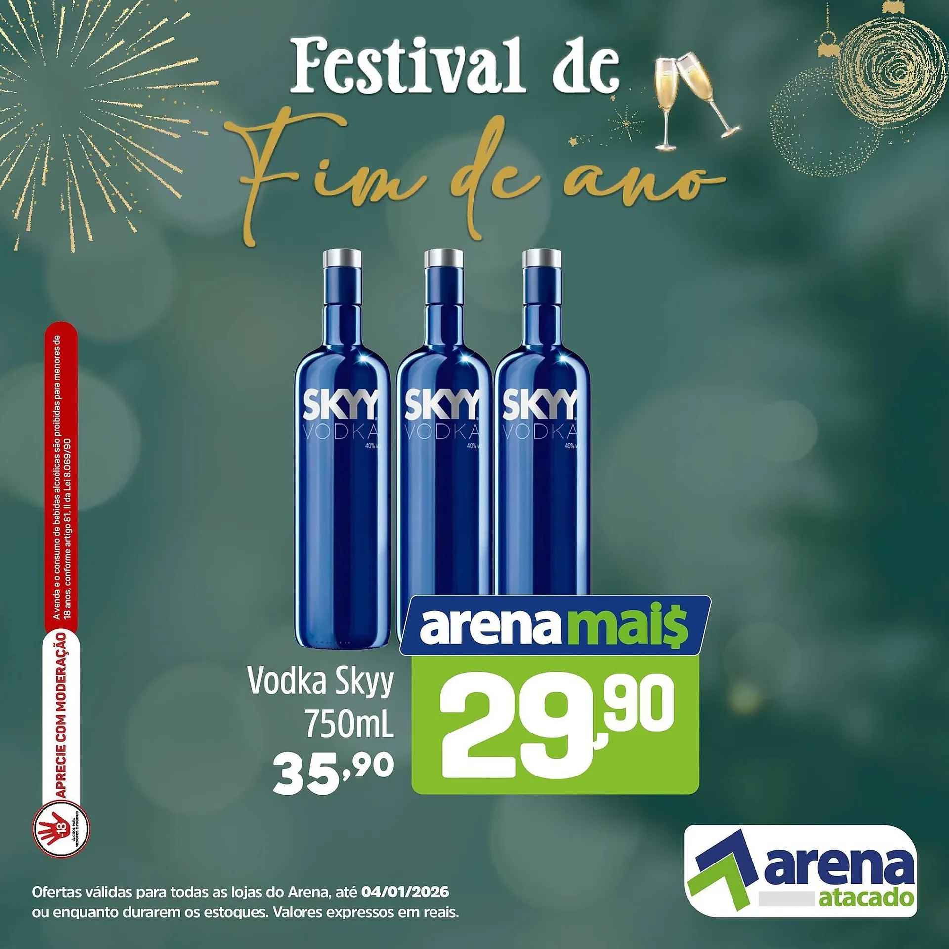 Encarte de Folheto Arena Atacado 18 de dezembro até 4 de janeiro 2026 - Pagina 3