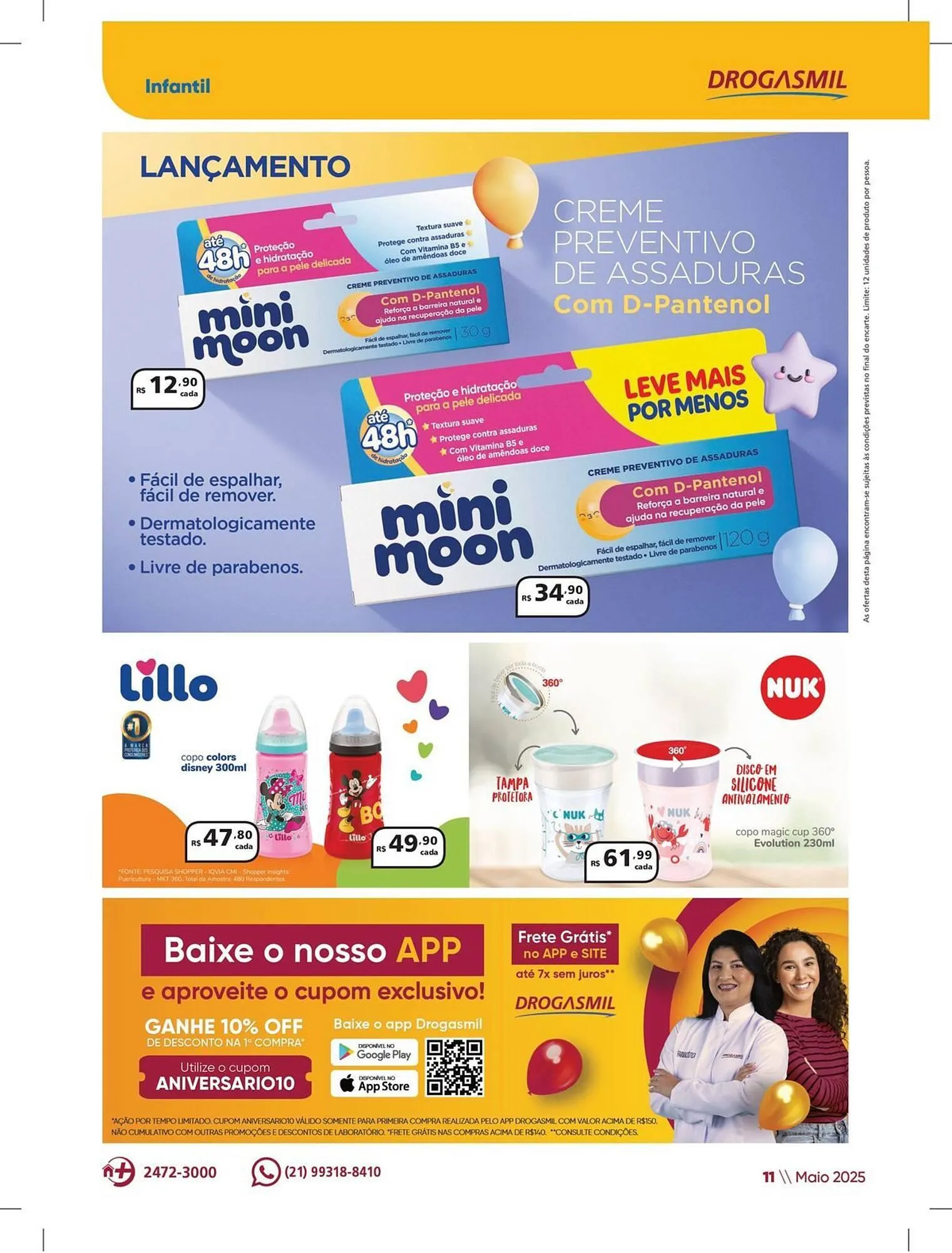 Encarte de Catálogo Drogasmil 5 de maio até 1 de junho 2025 - Pagina 11