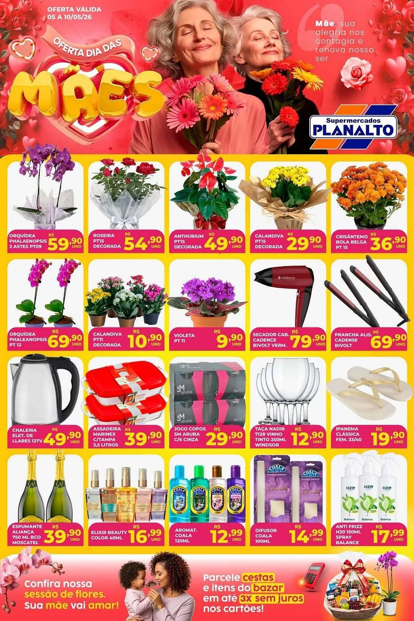 Encarte de Catálogo Supermercados Planalto 5 de maio até 11 de maio 2026 - Pagina 1